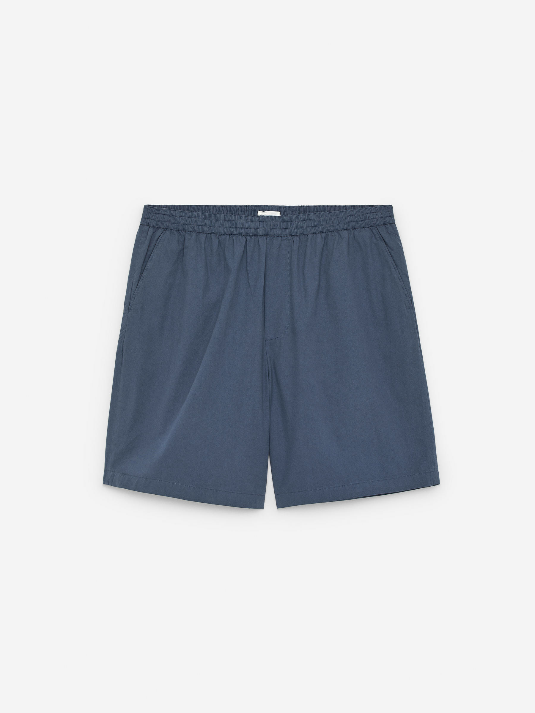 Cotton Shorts-#4C5164-15467