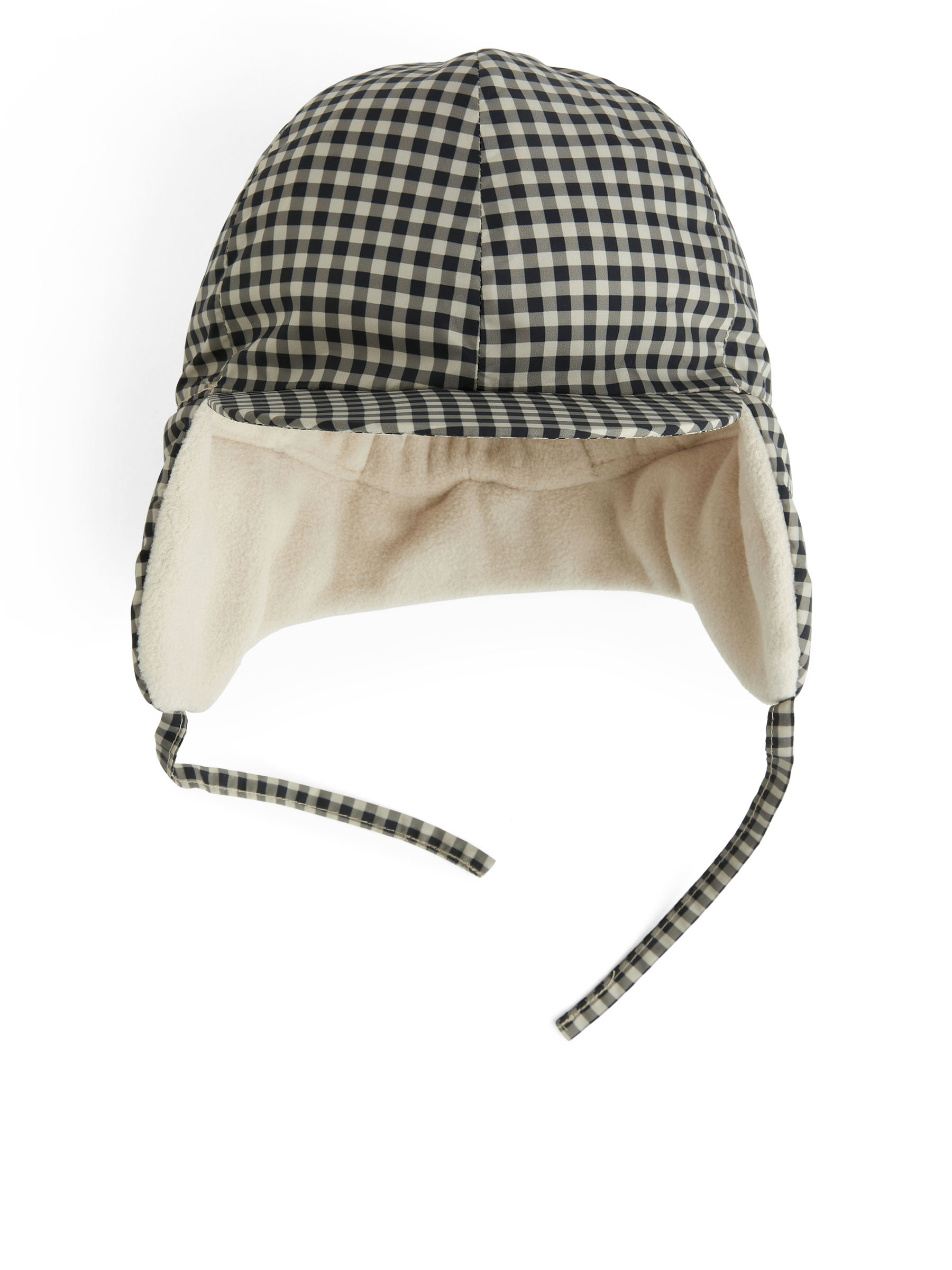 Gorra con orejeras forrada - Blanco roto/Negro - Children - StillMedia/DescriptiveStillLife - 1