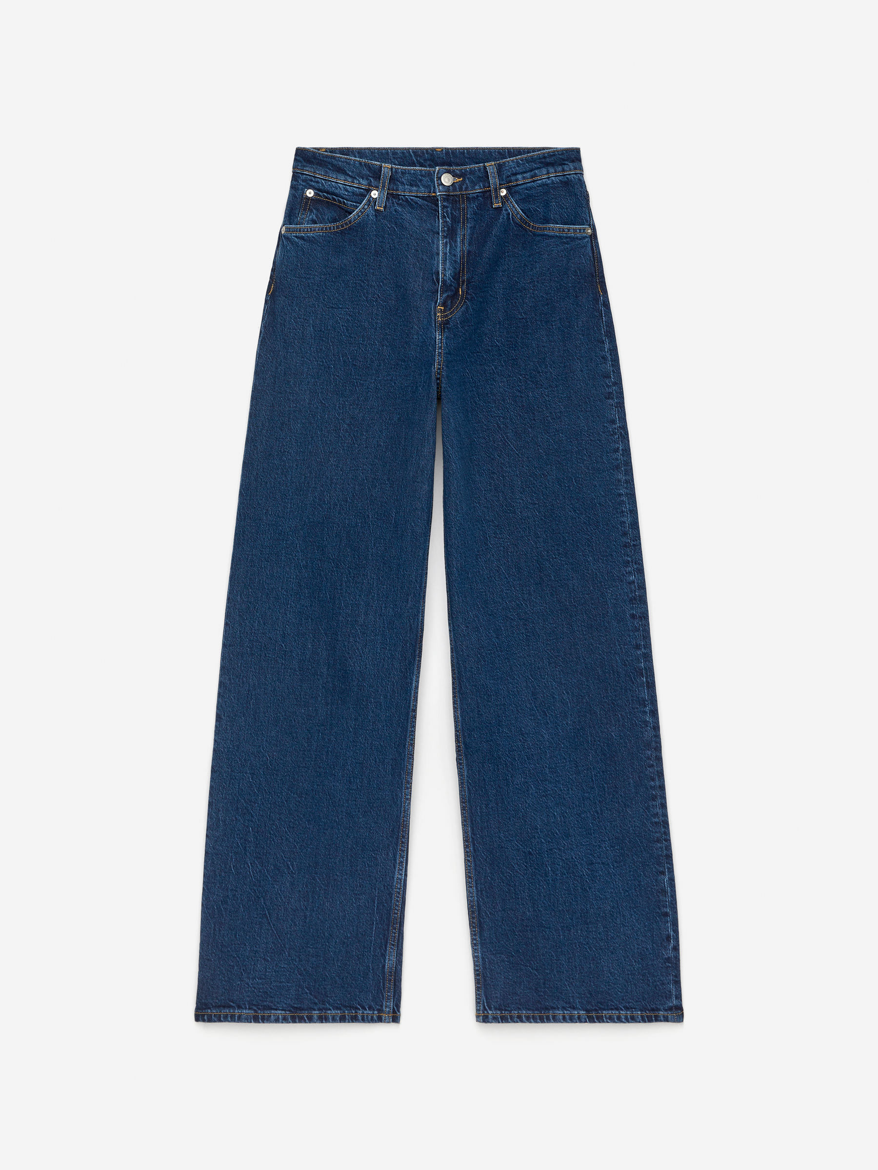 LUPINE Flared Jeans-Blue-14756