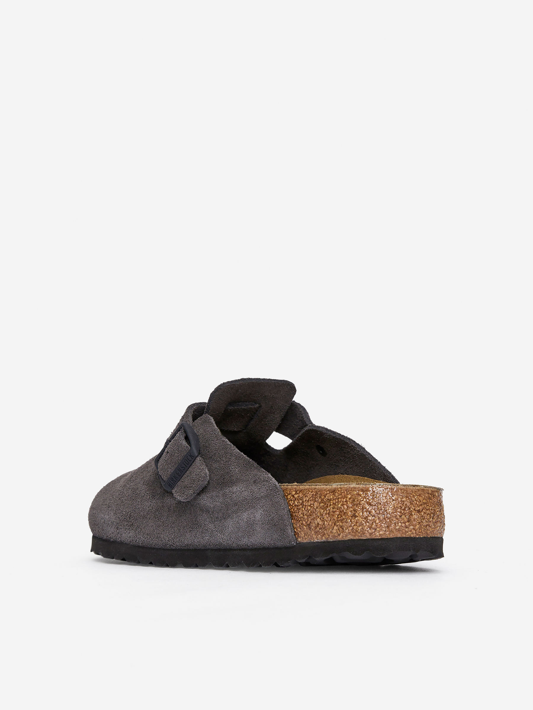 Birkenstock Boston Suede Sandals - Grey - Men - StillMedia/DescriptiveStillLife - 4