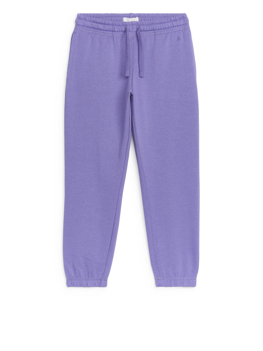 French Terry Sweatpants Purple Children ARKET DK