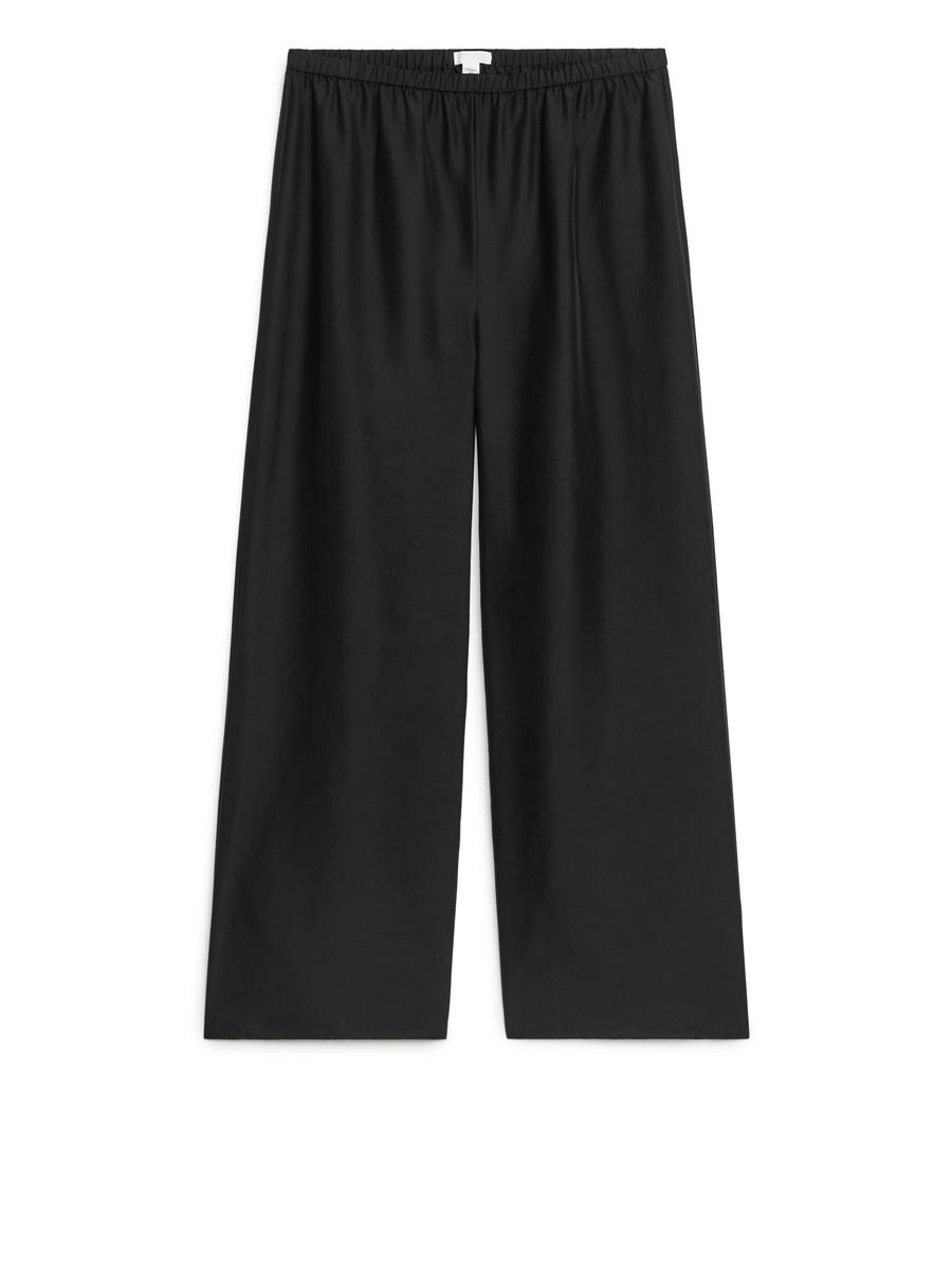 Silk Trousers-#272628-6517