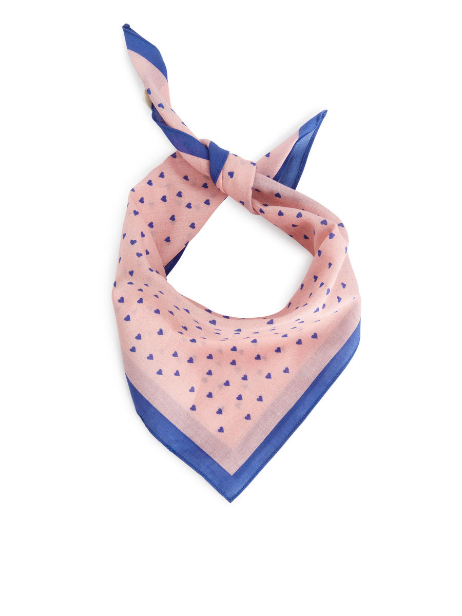 Cotton Bandana-#D1B3B3-12650