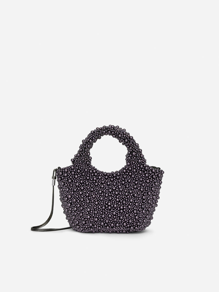 Pearl Handbag-#494A4F-13842