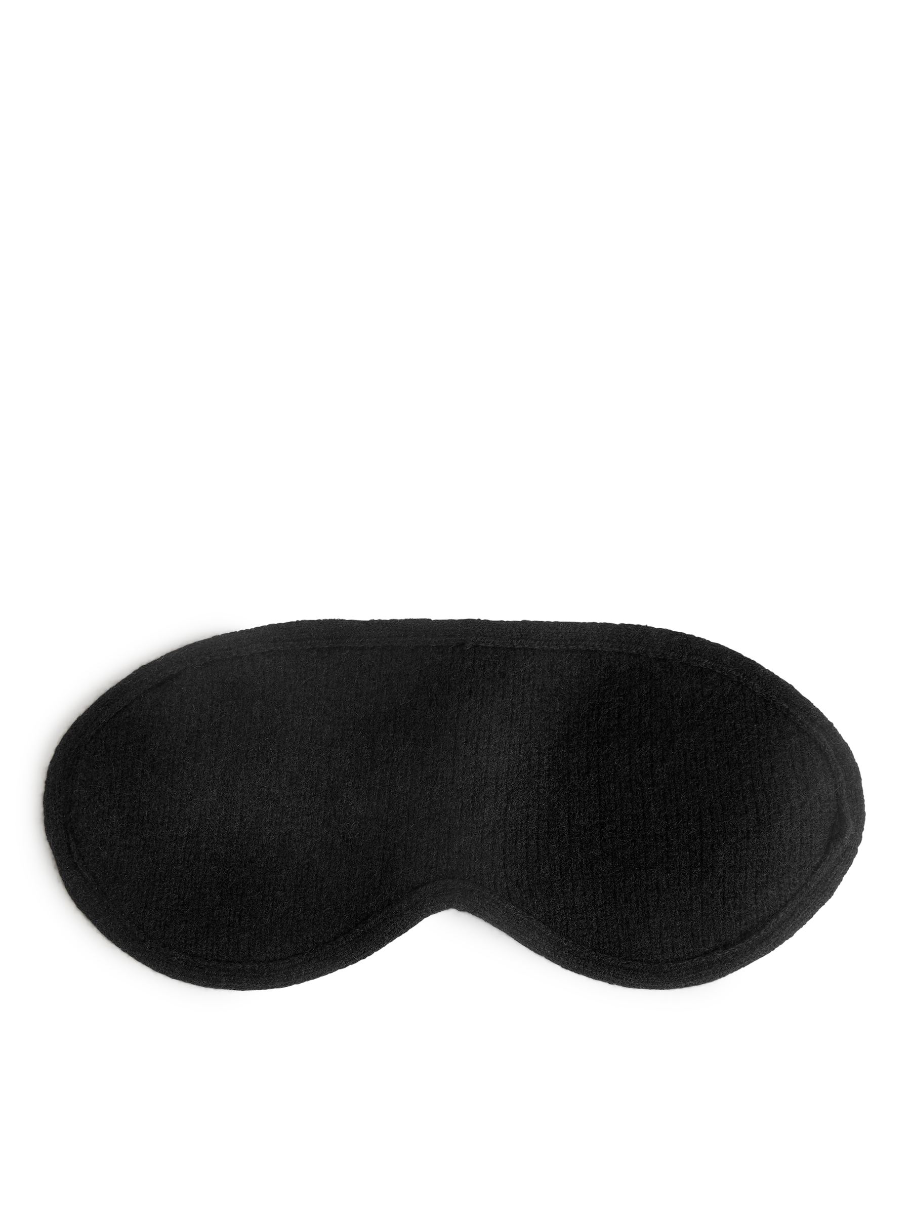 KnittedCashmereSleepMask - Black - Women - StillMedia/DescriptiveStillLife - 2