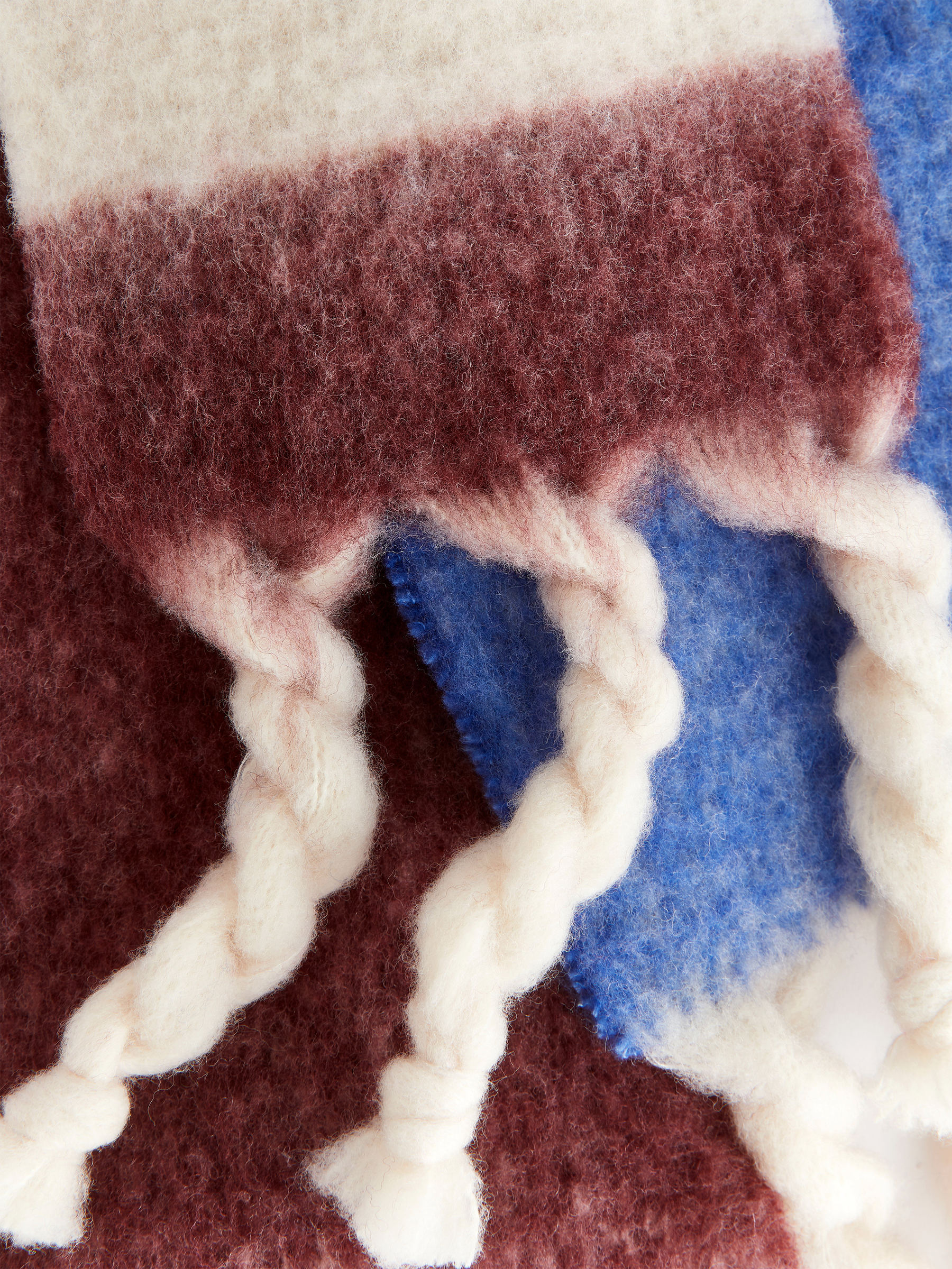 Schal aus Wollmischung - Blau/mehrfarbig - Damen - StillMedia/DescriptiveDetail - 1