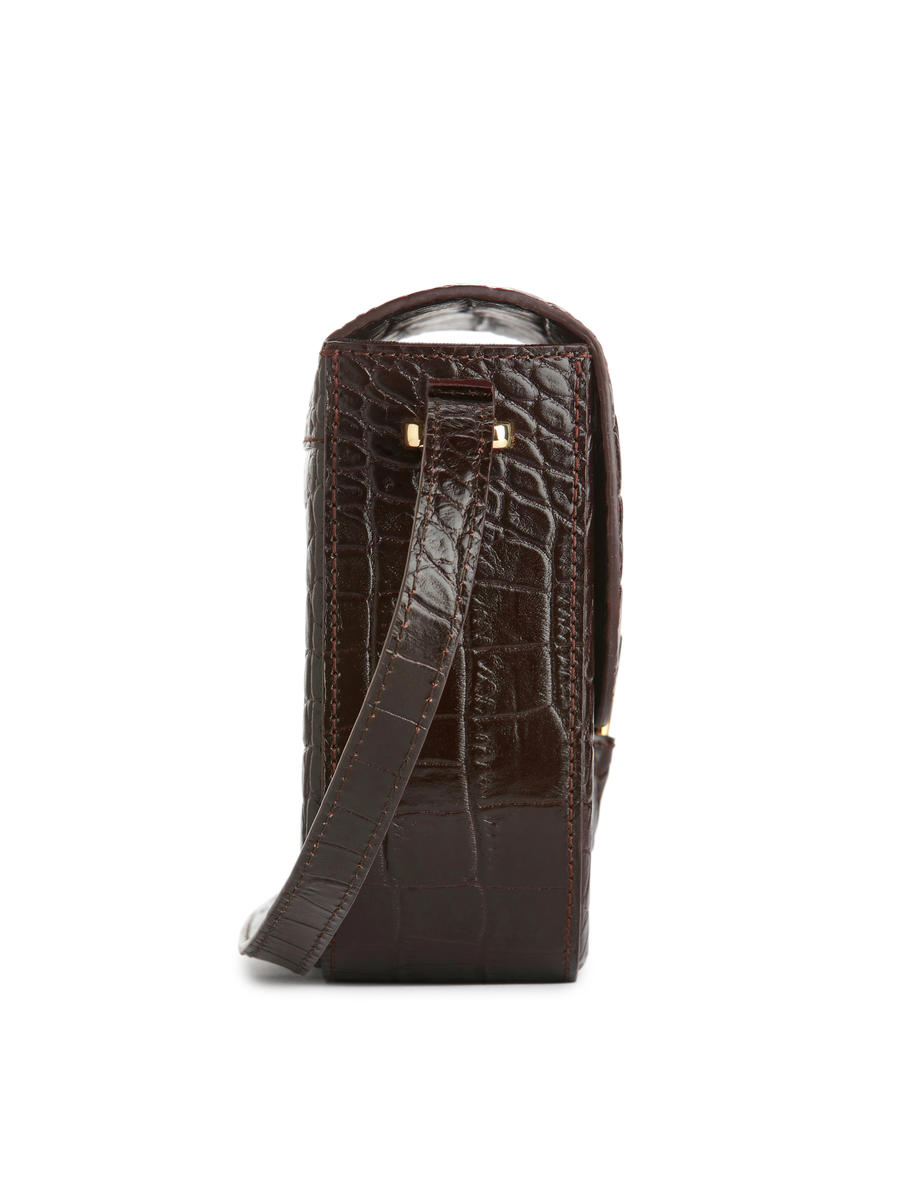 Leather Shoulder Bag-#554938-7741