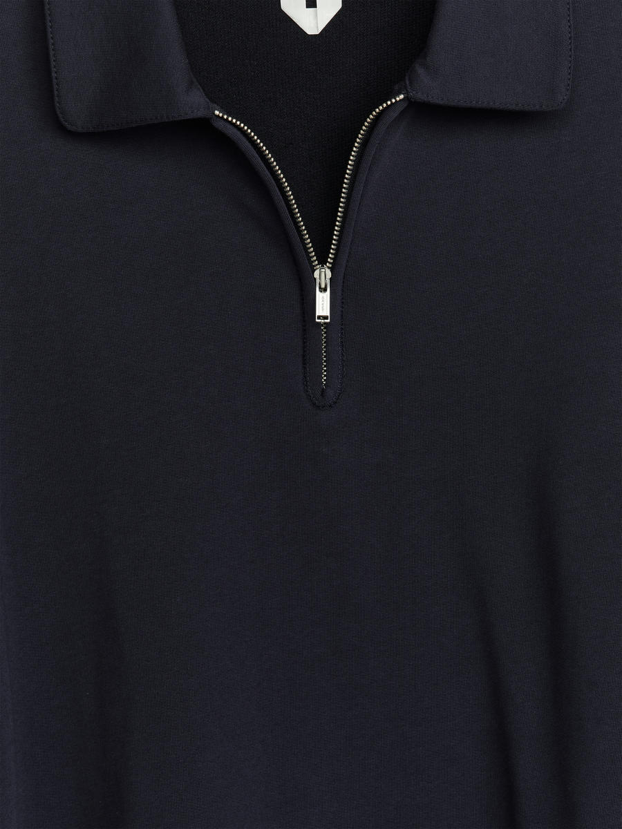 Half-Zip Polo Shirt-#282731-7009