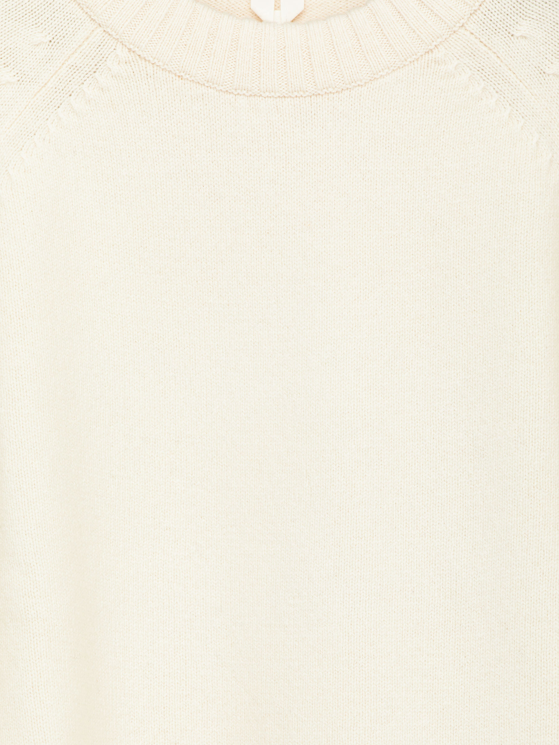 Pull en laine à poignets repliés - Blanc cassé - Regular fit - Femme - StillMedia/DescriptiveDetail - 1