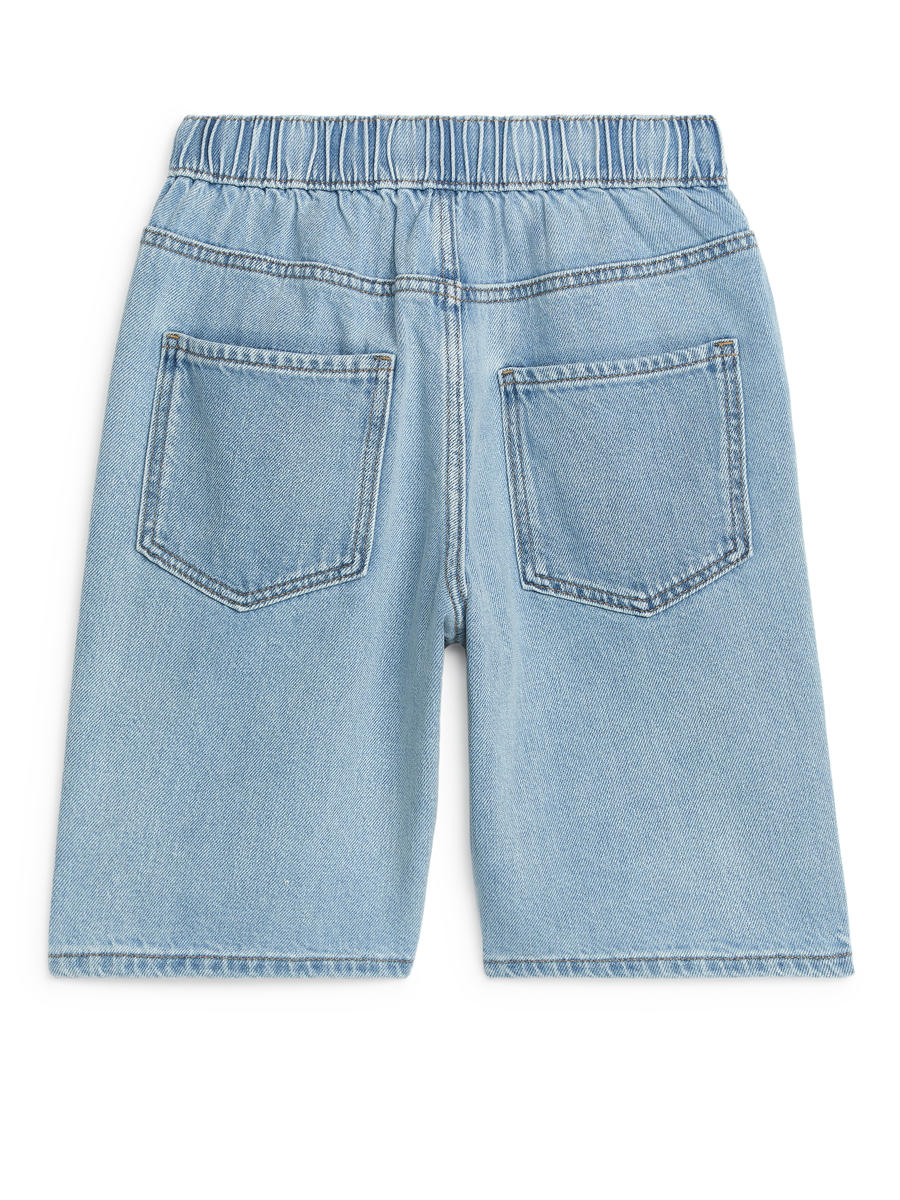 Arket denim shorts online