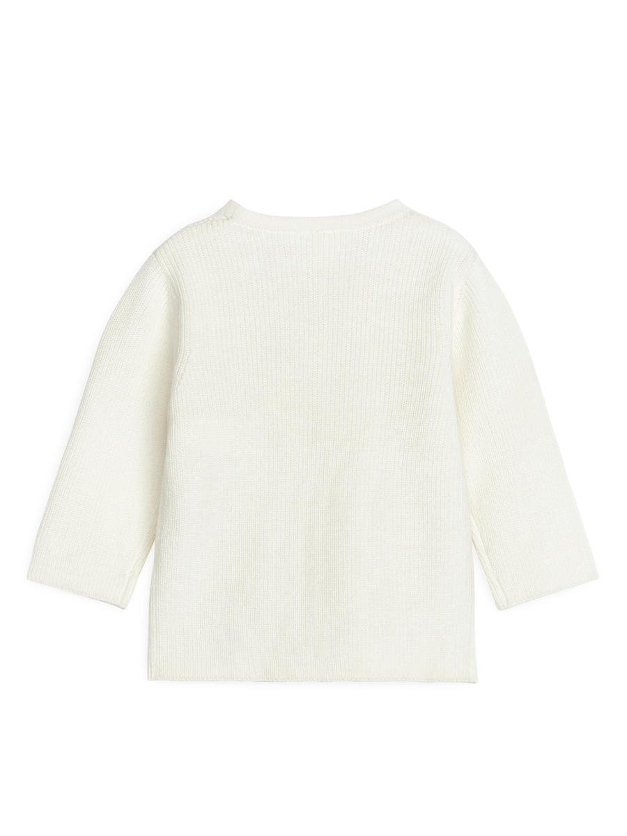 Cardigan en coton doux pour nouveau-né - Blanc - Regular fit - Enfant - 1215013001