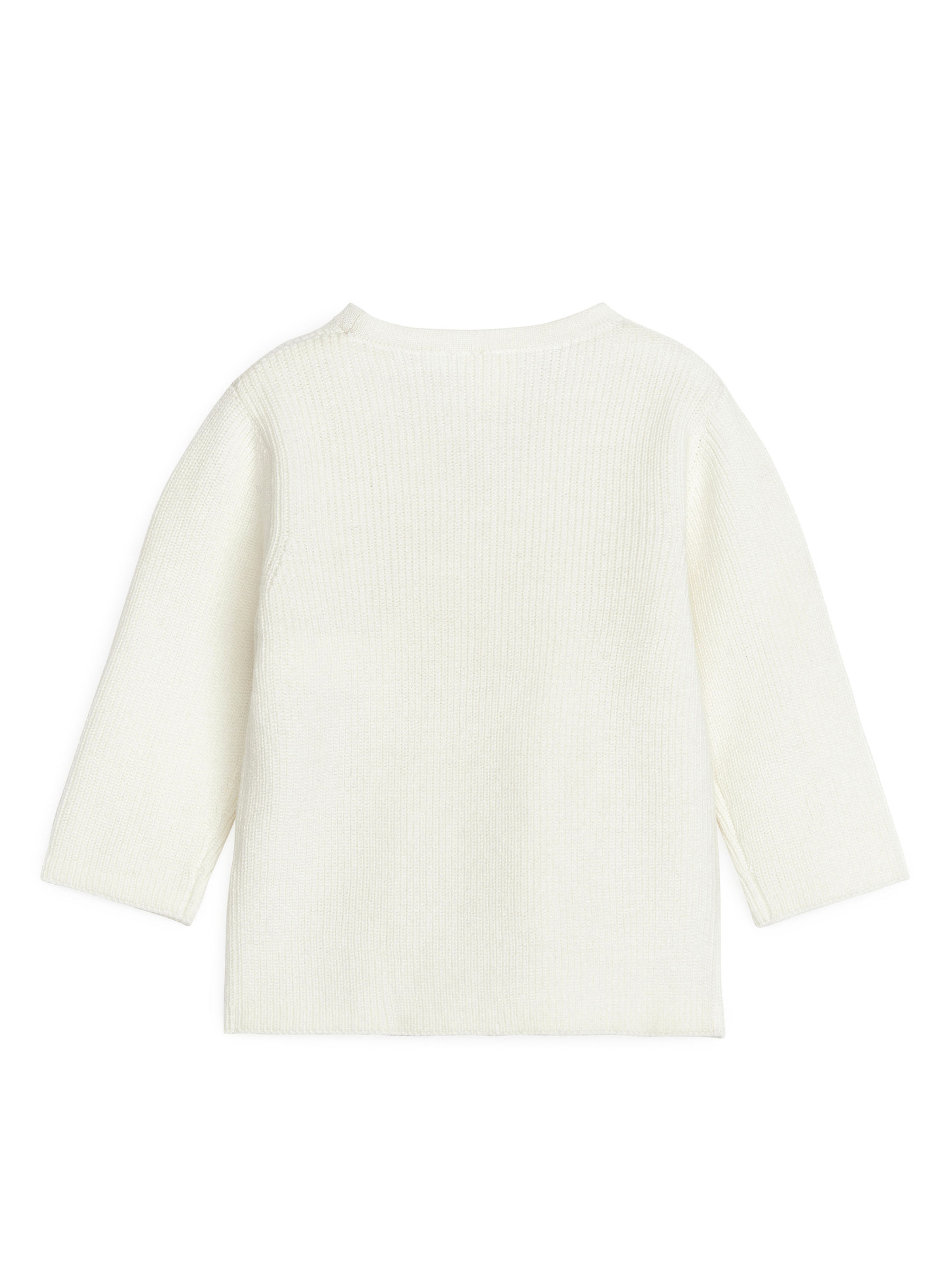 Miękki bawełniany kardigan dla niemowlaka - Biały - Fason normalny - Children - StillMedia/DescriptiveStillLife - 1