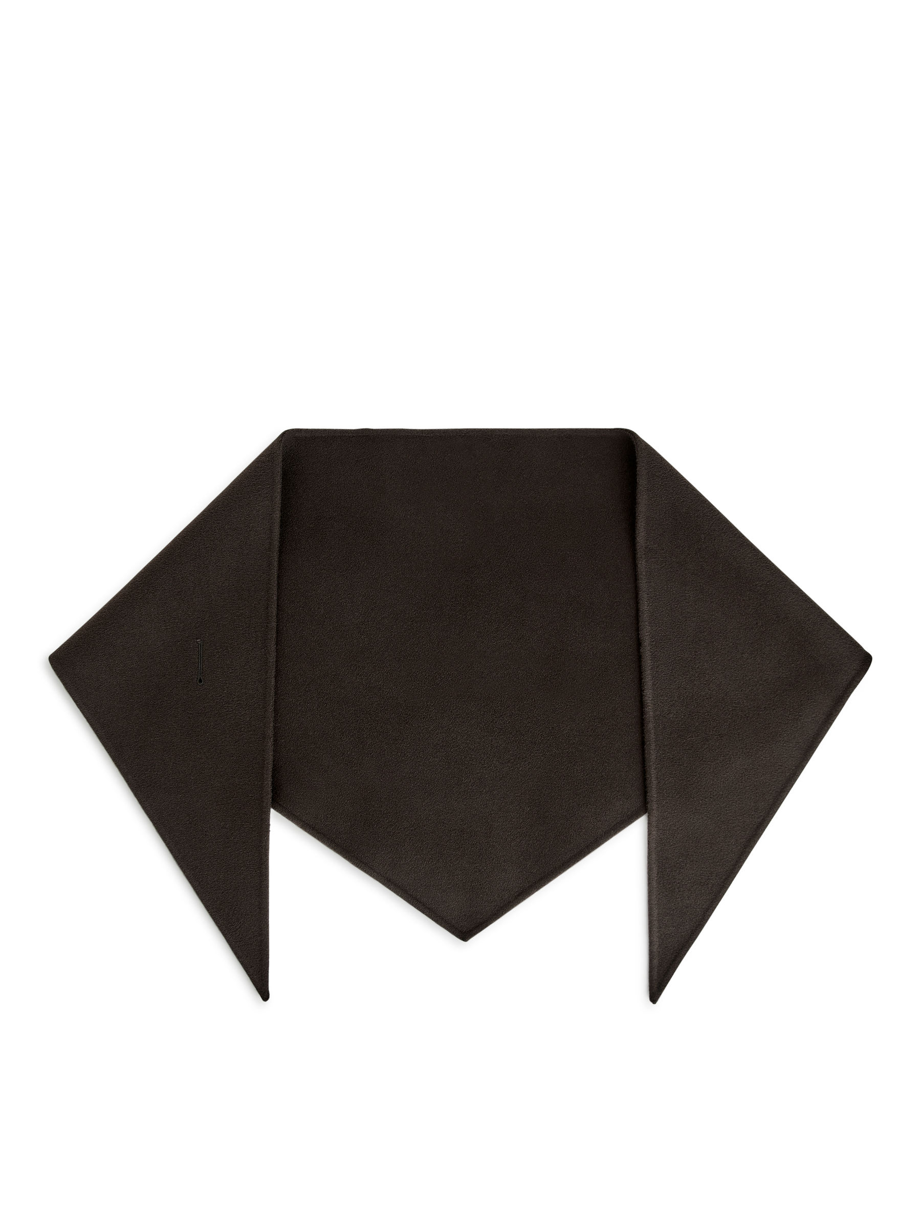 Sciarpa in lana a triangolo - Marrone scuro - Women - StillMedia/DescriptiveStillLife - 5