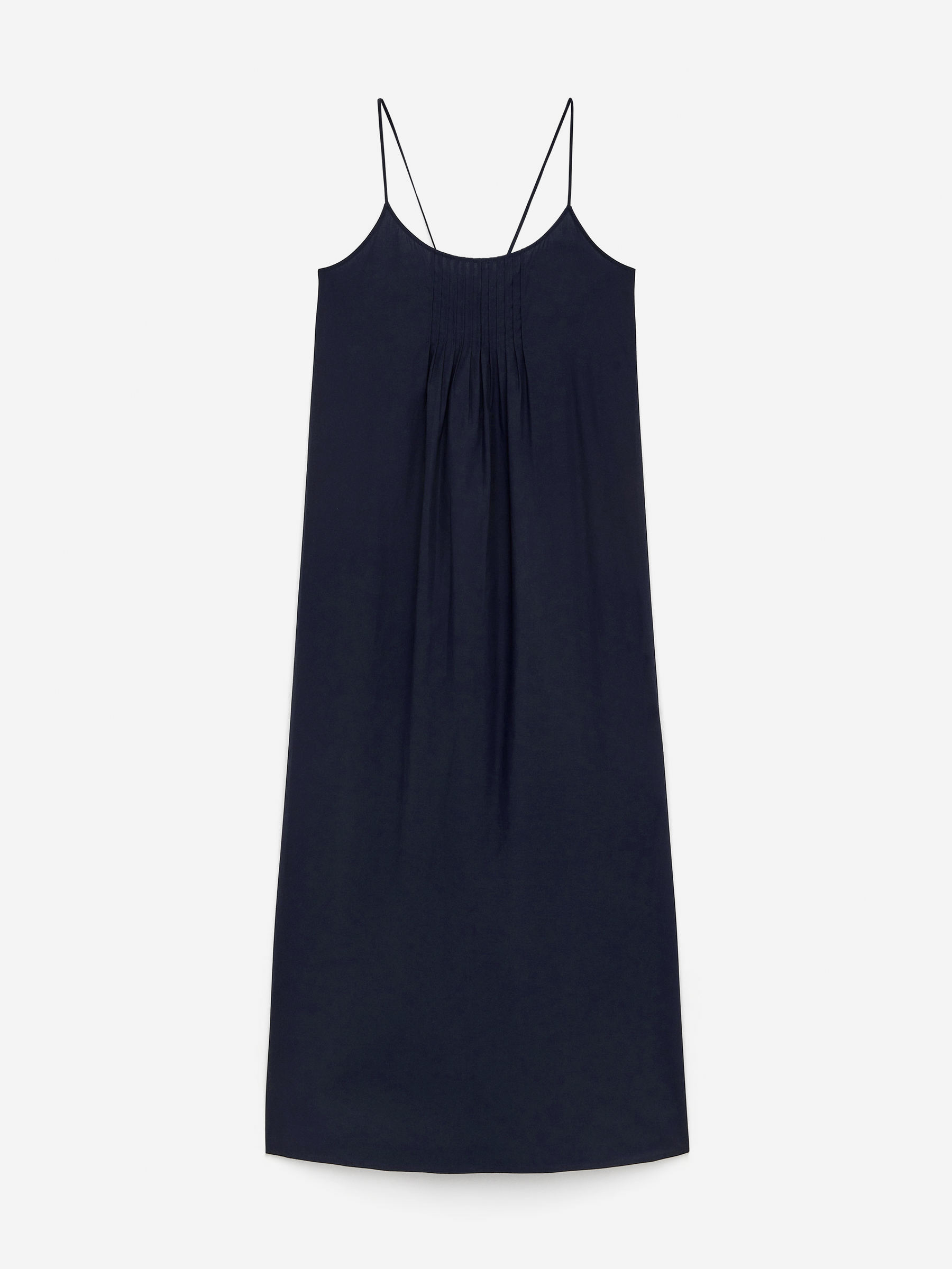 Tie-Back Dress-Blue-15256