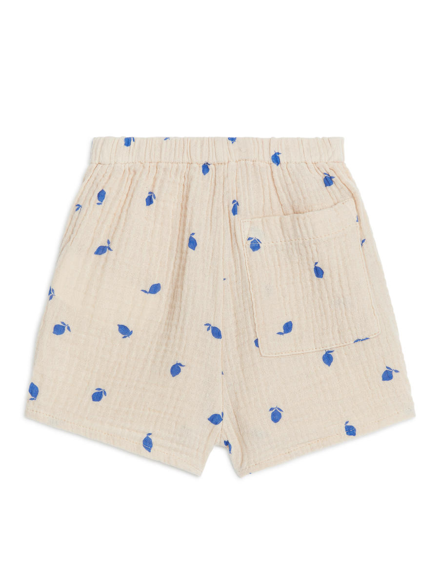 Muslin Shorts - Beige - Relaxed fit - Children - 1220805001