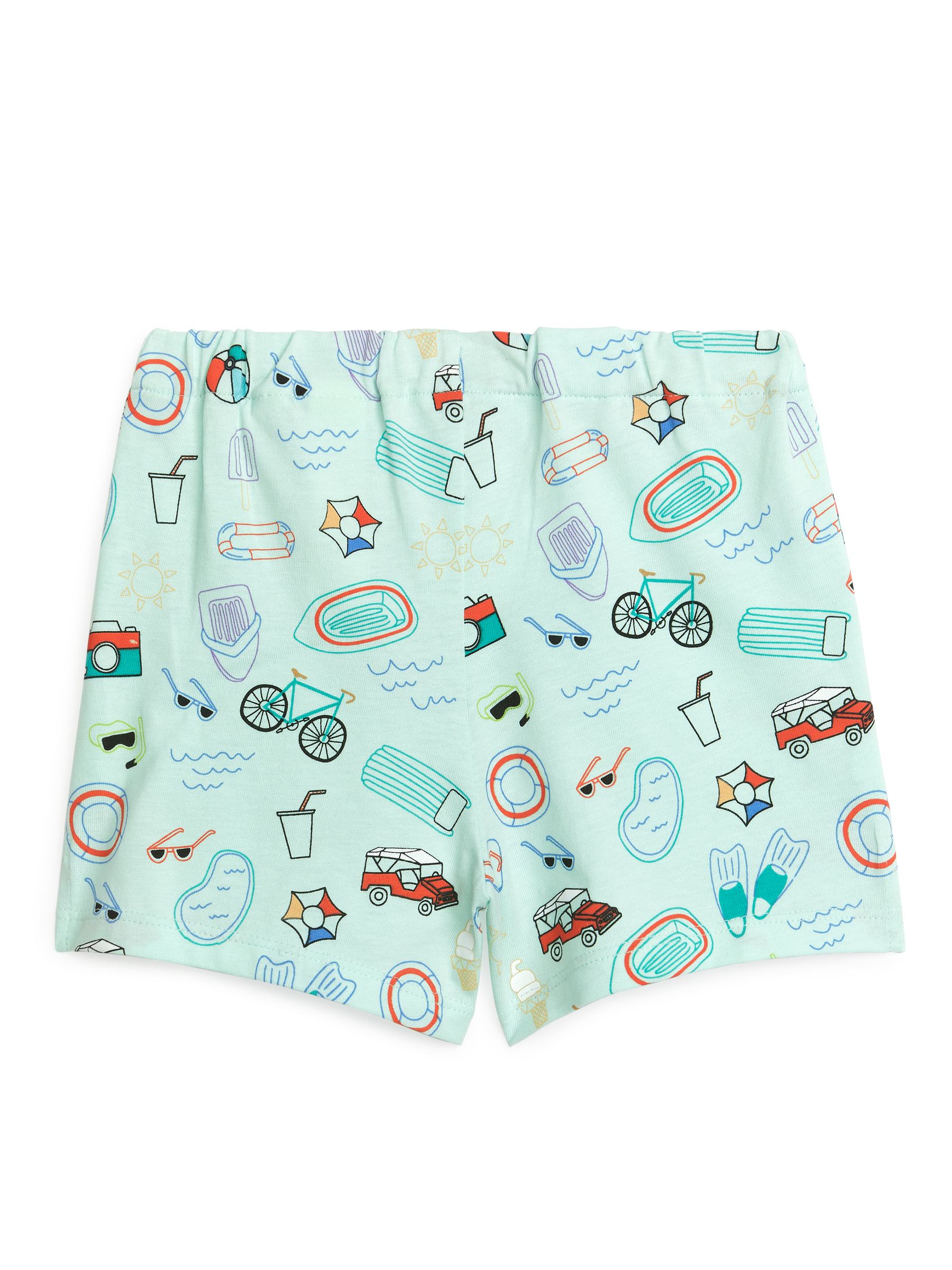 Pantalones cortos estampados - Menta clara - Corte relajado - Children - StillMedia/DescriptiveStillLife - 2