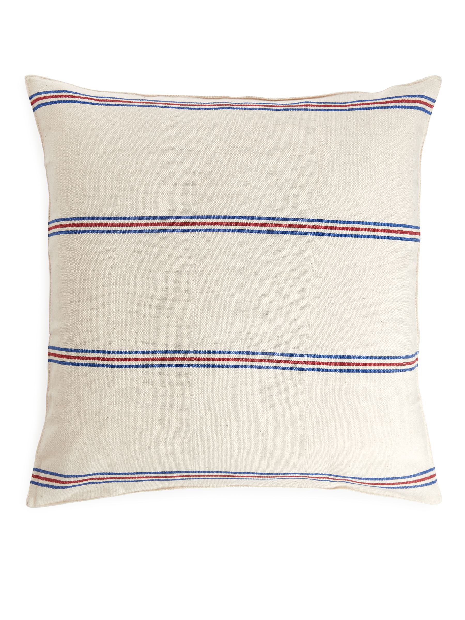 Funda de cojín Tensira 50 x 50 cm - Blanco roto/azul/rojo - Homeware - StillMedia/DescriptiveStillLife - 1