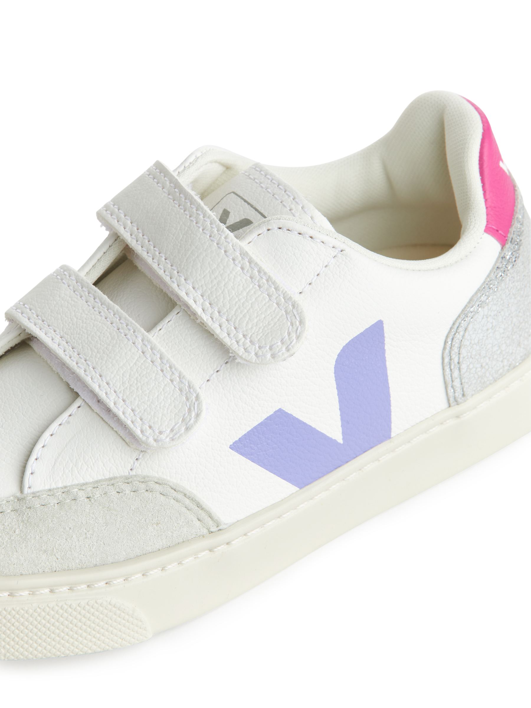 Veja V-12 Kids Trainers - White/Pink - Children - StillMedia/DescriptiveDetail - 4