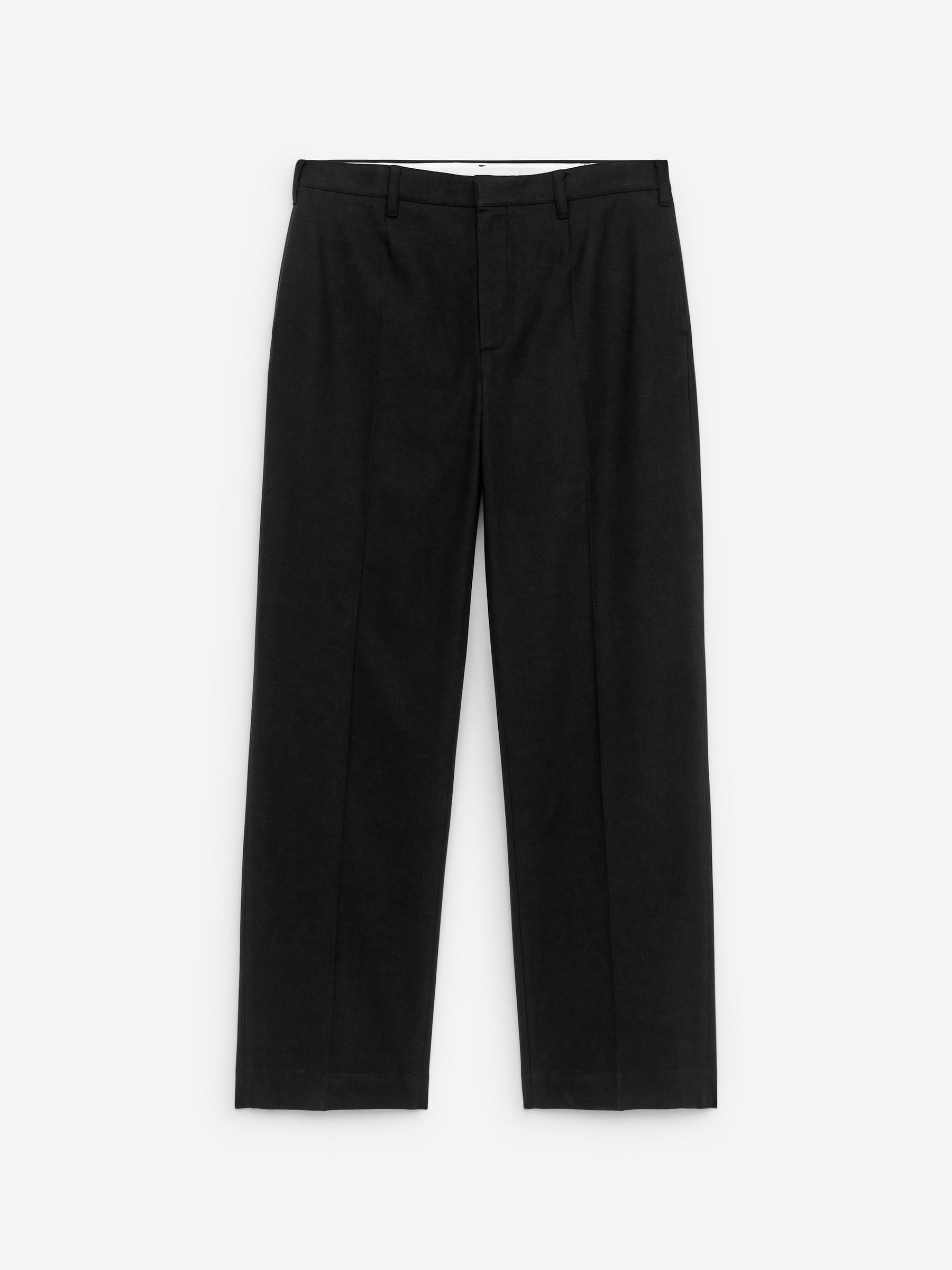 Tailored Cotton Trousers-#272627-16020