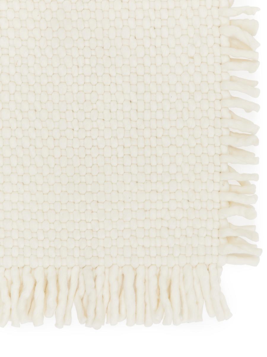 Wool Rug 80 x 160 cm - Off White - Homeware - 1016538001