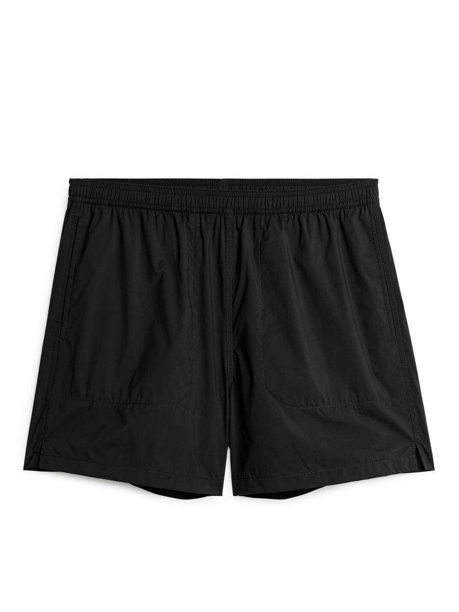 Active Stretch Shorts-#272628-8705