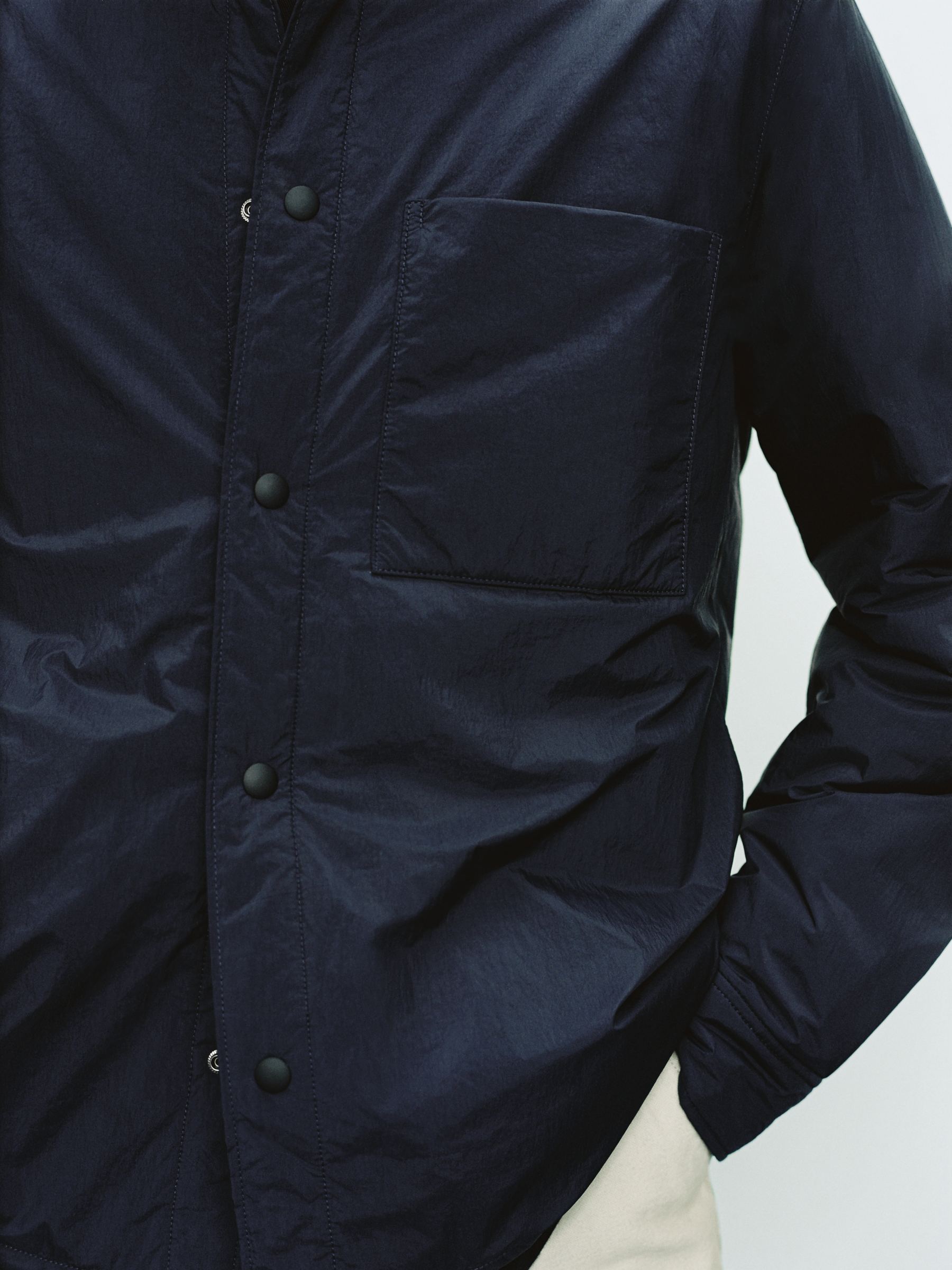 Leicht gefüttertes Overshirt-#272930-13972