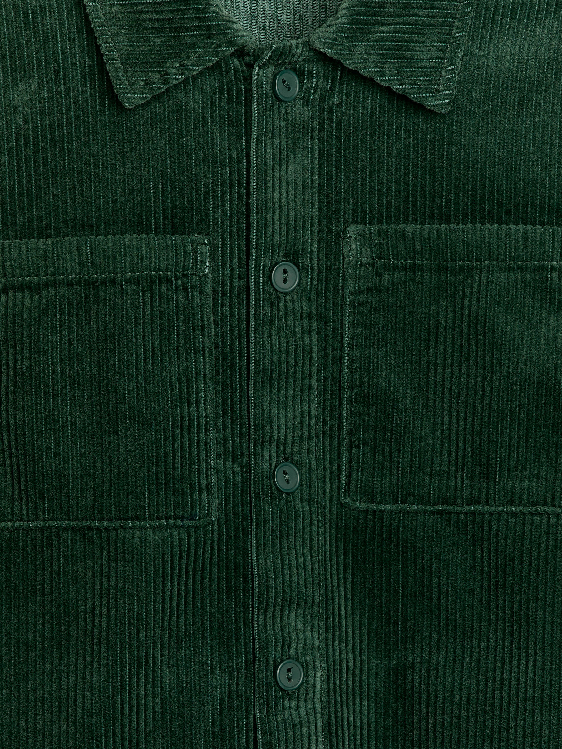 Corduroy Overshirt - Dark Green - Regular fit - Children - StillMedia/DescriptiveDetail - 2