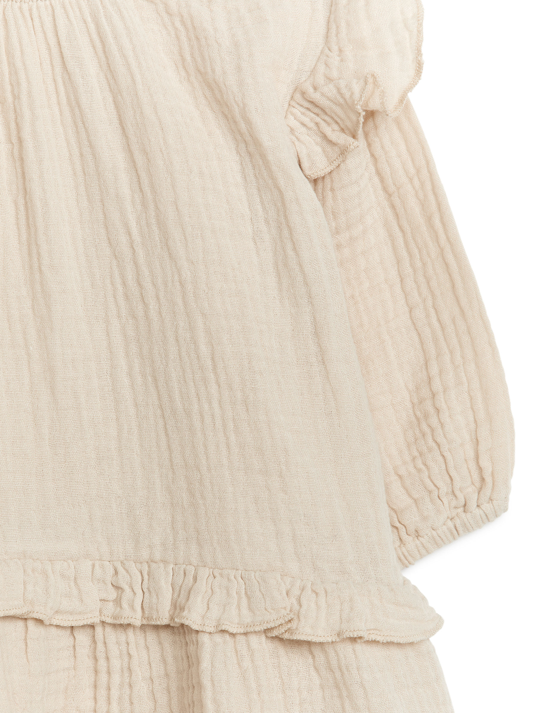 Cheesecloth Dress - Beige - Regular fit - Children - StillMedia/DescriptiveDetail - 1