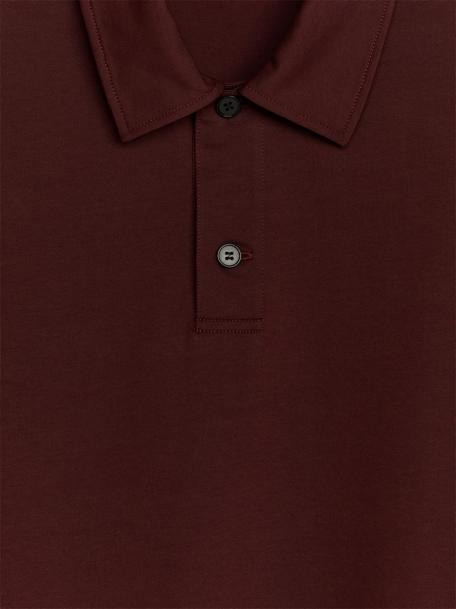 Poloshirt aus Baumwolle-#583A3C-12019