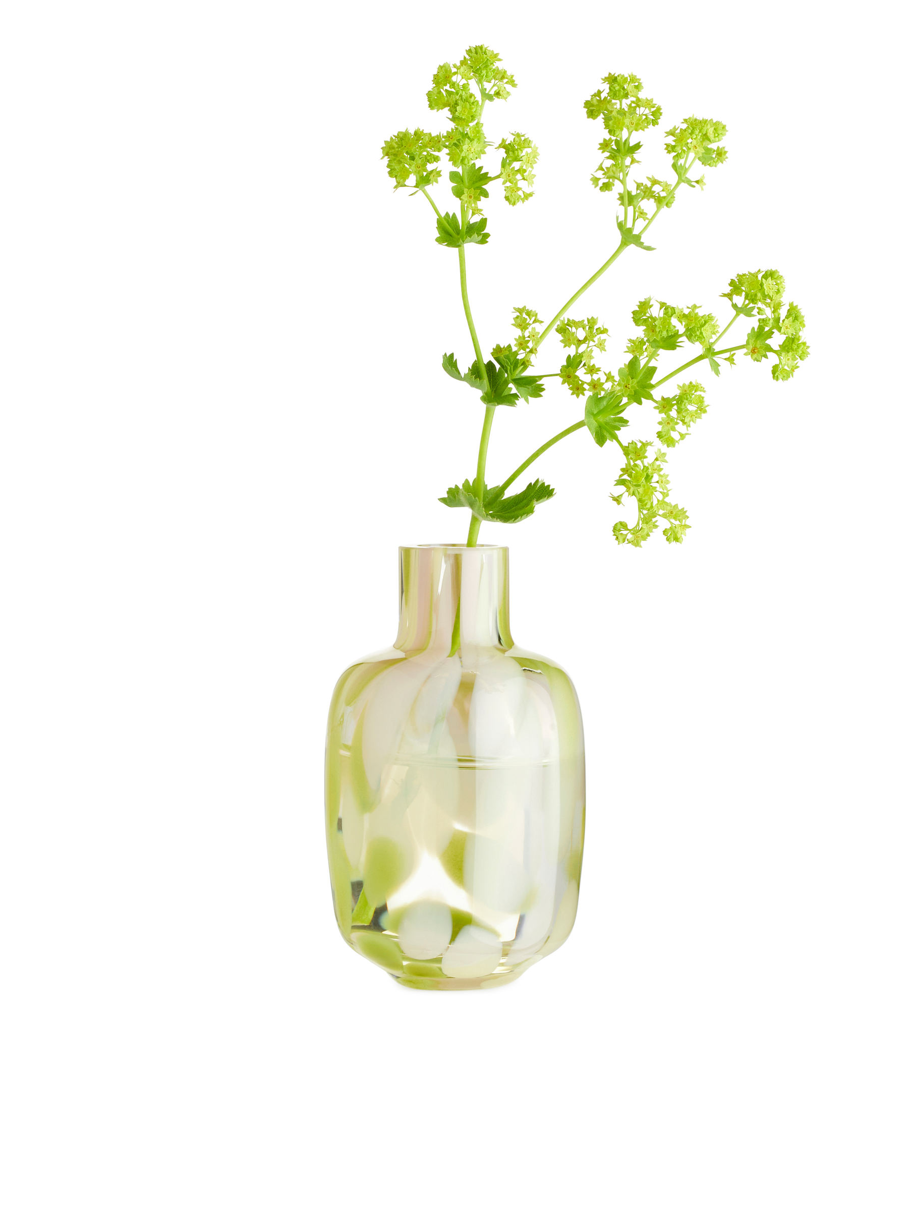 Confetti Vase 9 cm - Clear/Green - Homeware - StillMedia/DescriptiveDetail - 2