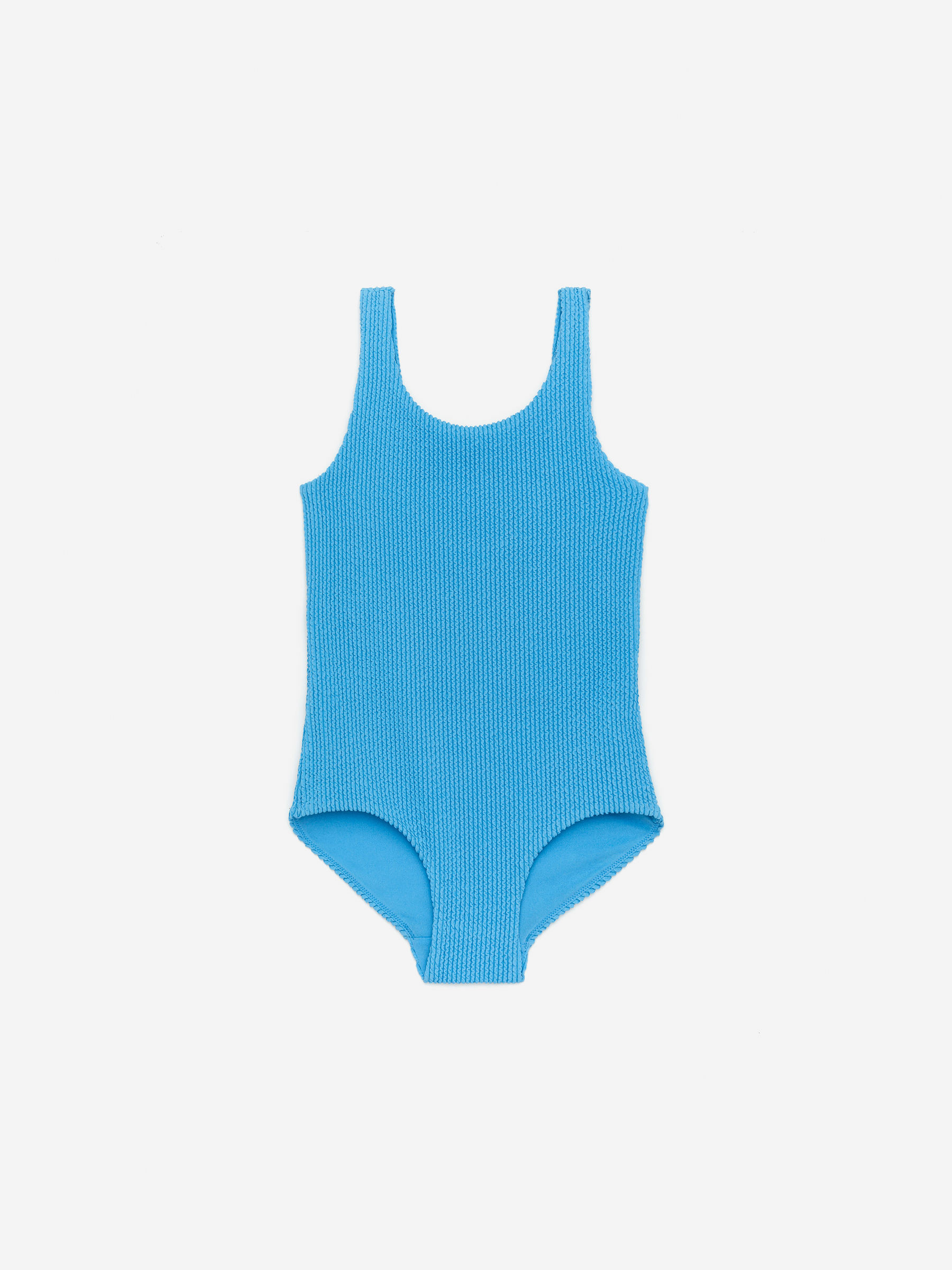 Crinkle Swimsuit-#70A1D3-14751