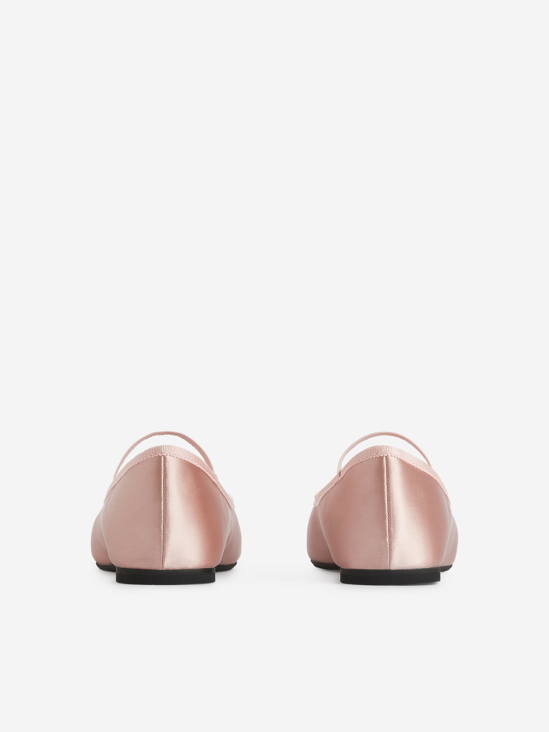 Ballerines en satin-#E6D8C7-13312
