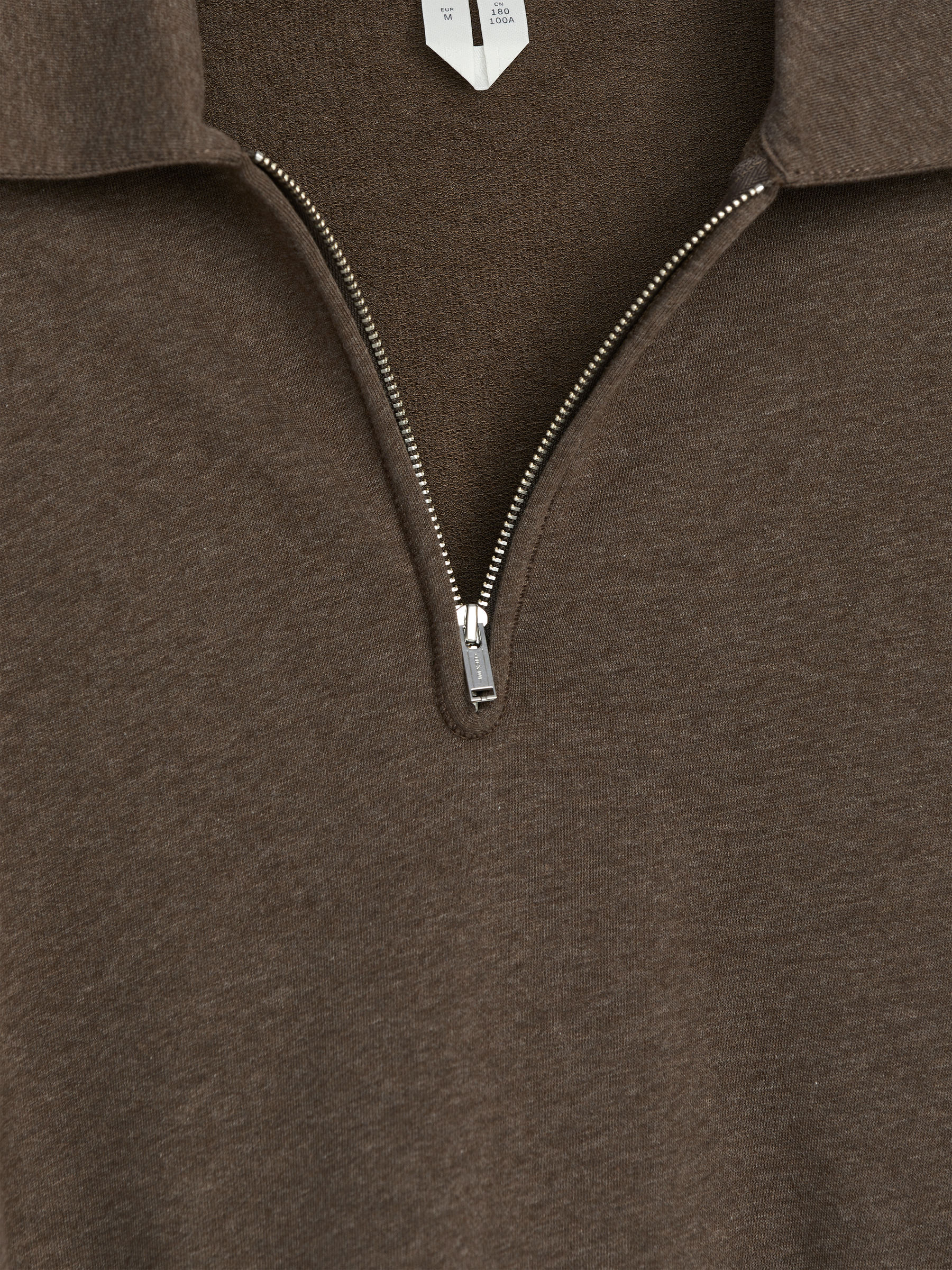 Polo con mezza cerniera - Talpa scuro - Regular fit - Men - StillMedia/DescriptiveDetail - 2