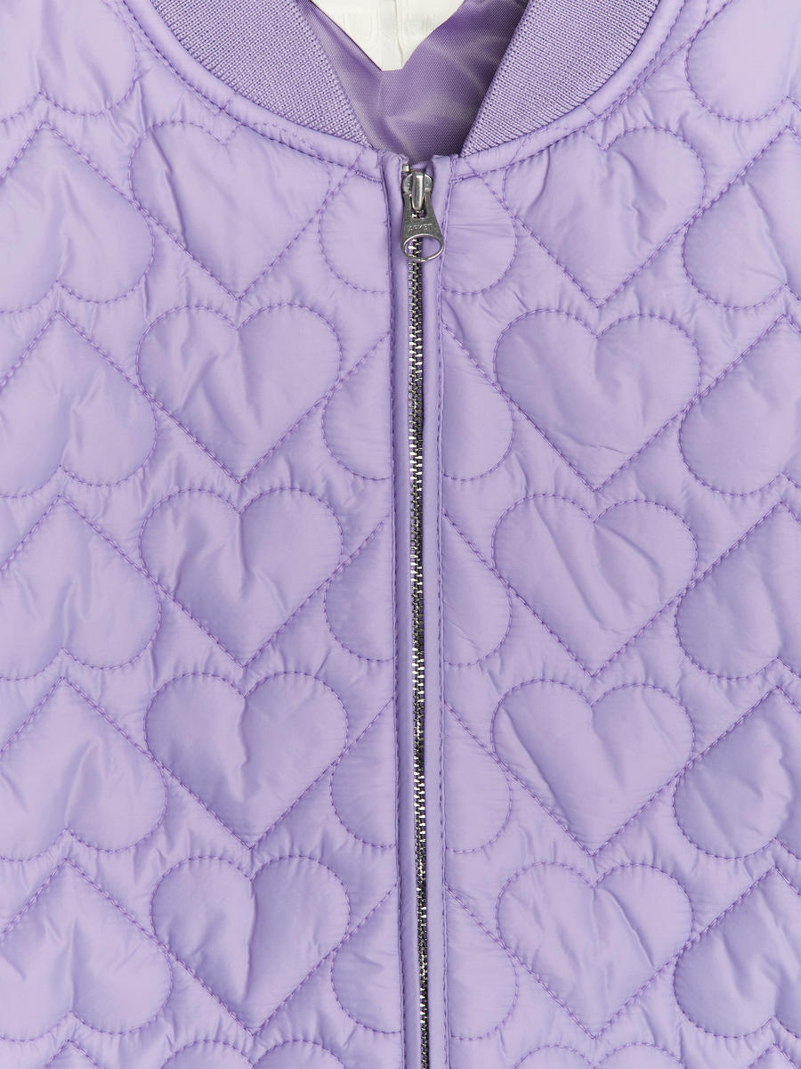 Quilted Jacket-#9687B7-11865