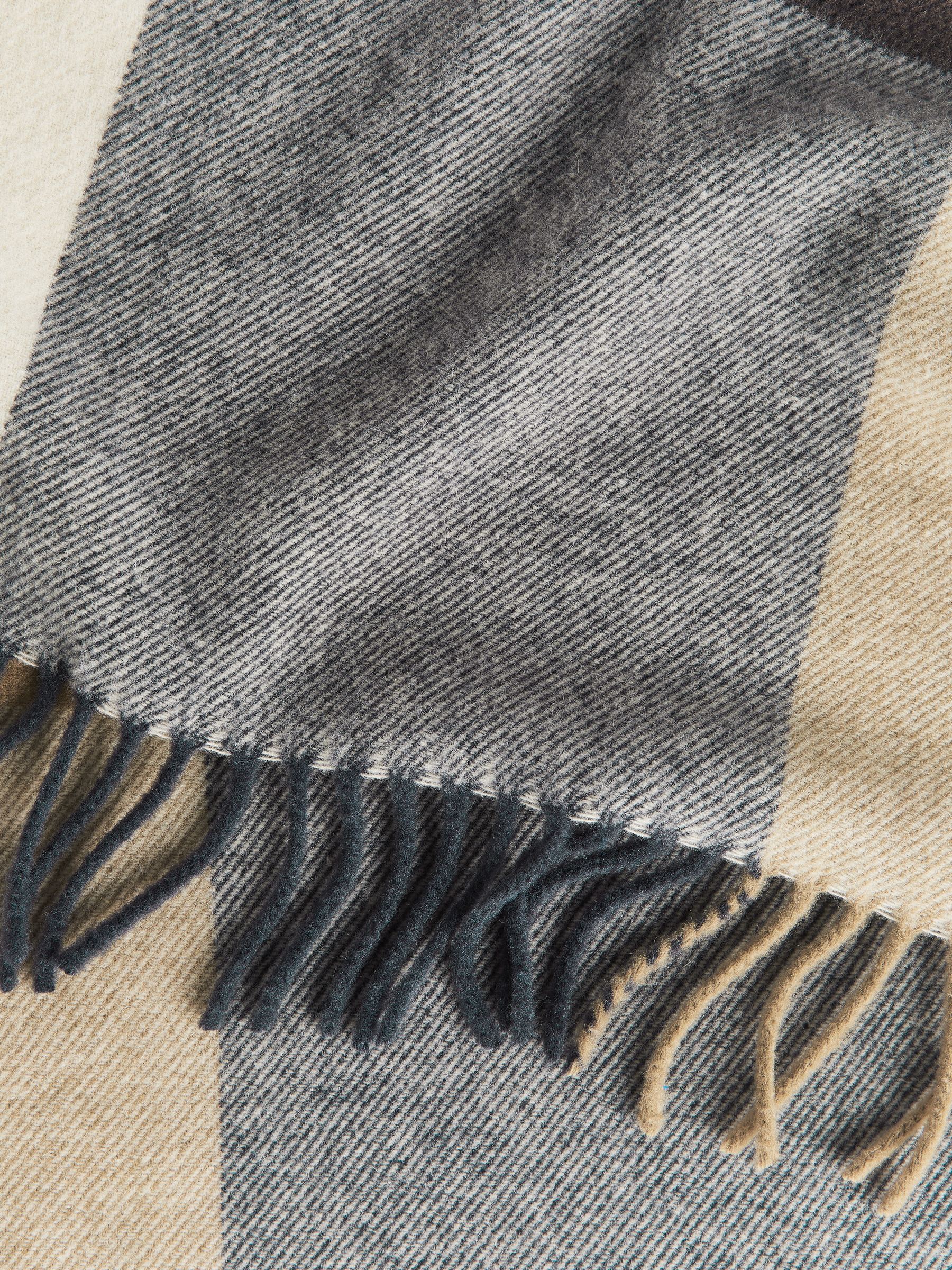 Bufanda de lana a cuadros - Beige/marrón - Men - StillMedia/DescriptiveDetail - 2