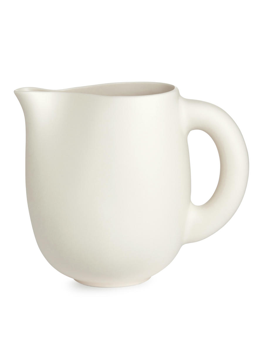 Stoneware Jug-#FFFFFF-8105