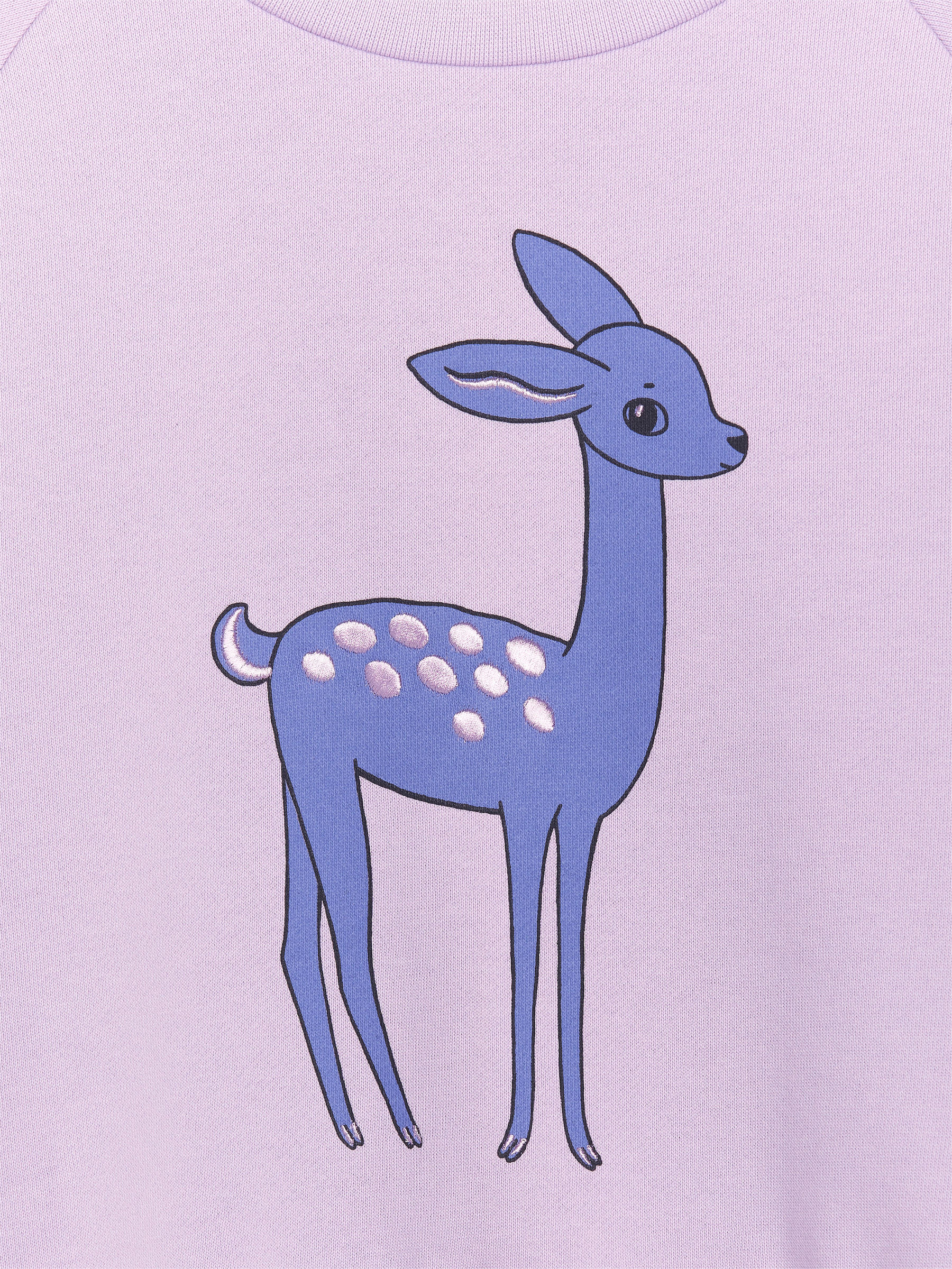Relaxed Sweatshirt - Lilac/Reindeer - Oversized - Children - StillMedia/DescriptiveDetail - 3