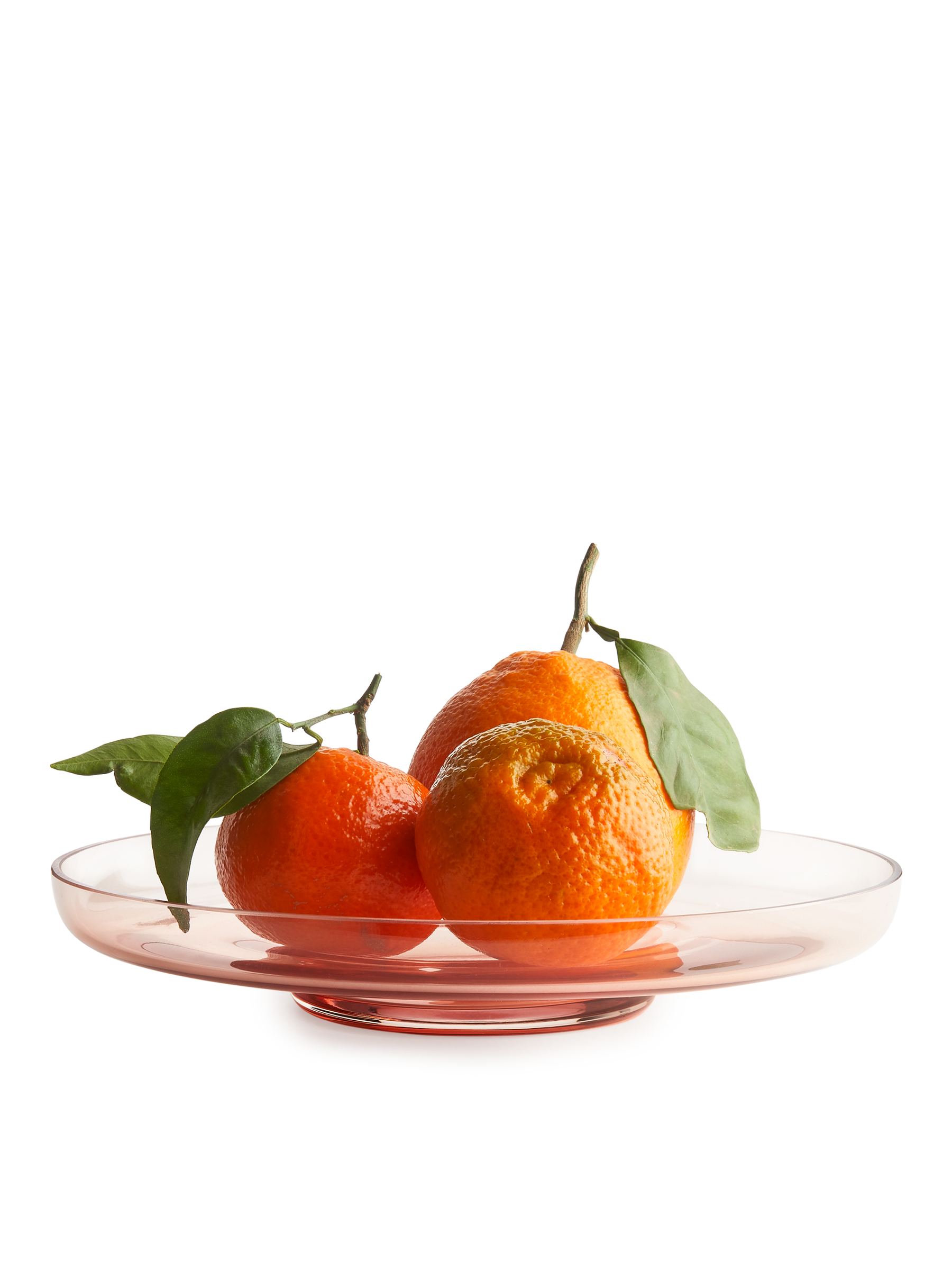 Fuente de servir de cristal de 22 cm - Rosa claro - Homeware - StillMedia/DescriptiveDetail - 1