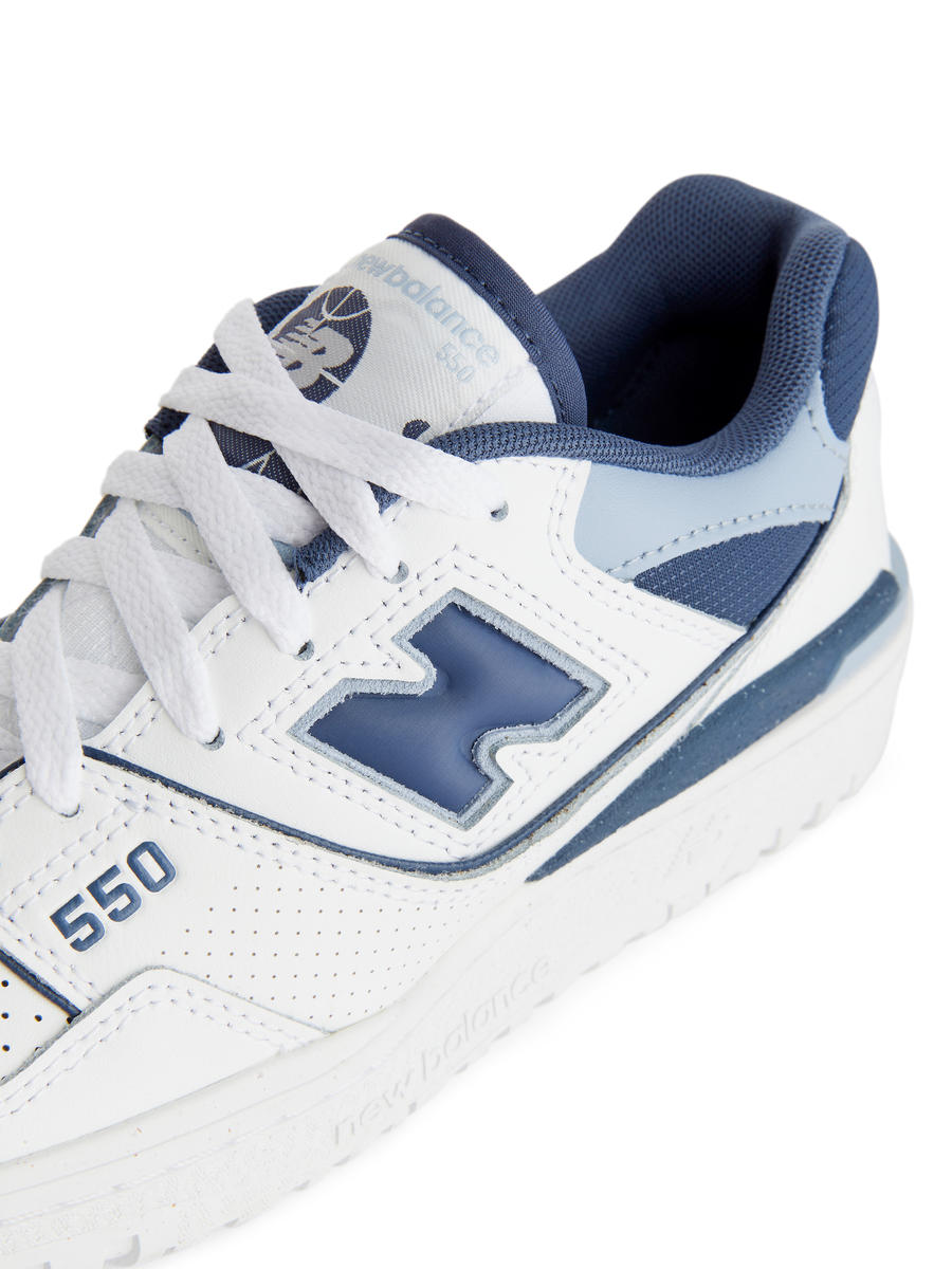 New Balance 550 Trainers - White/Blue - Women - 1189736003