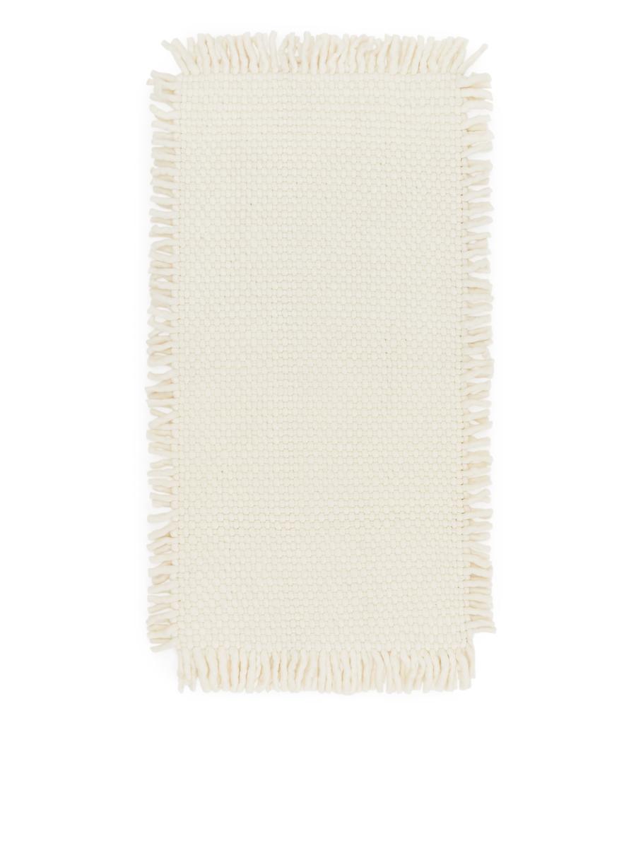 Wool Rug 80 x 160 cm - Off White - Homeware - 1016538001