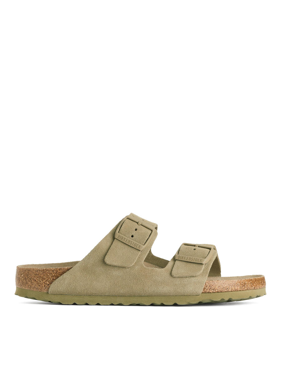 Birkenstock Arizona Suede Sandals-#A9997B-11997