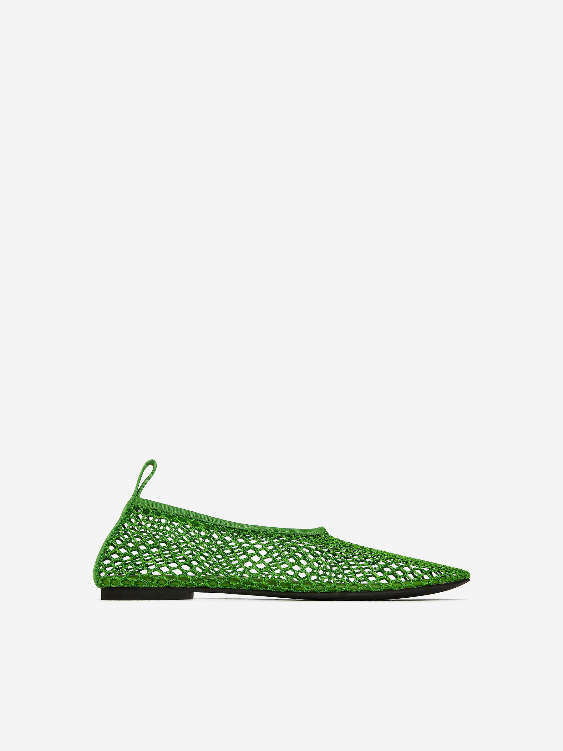 Fishnet Ballet Flat-#618646-14838