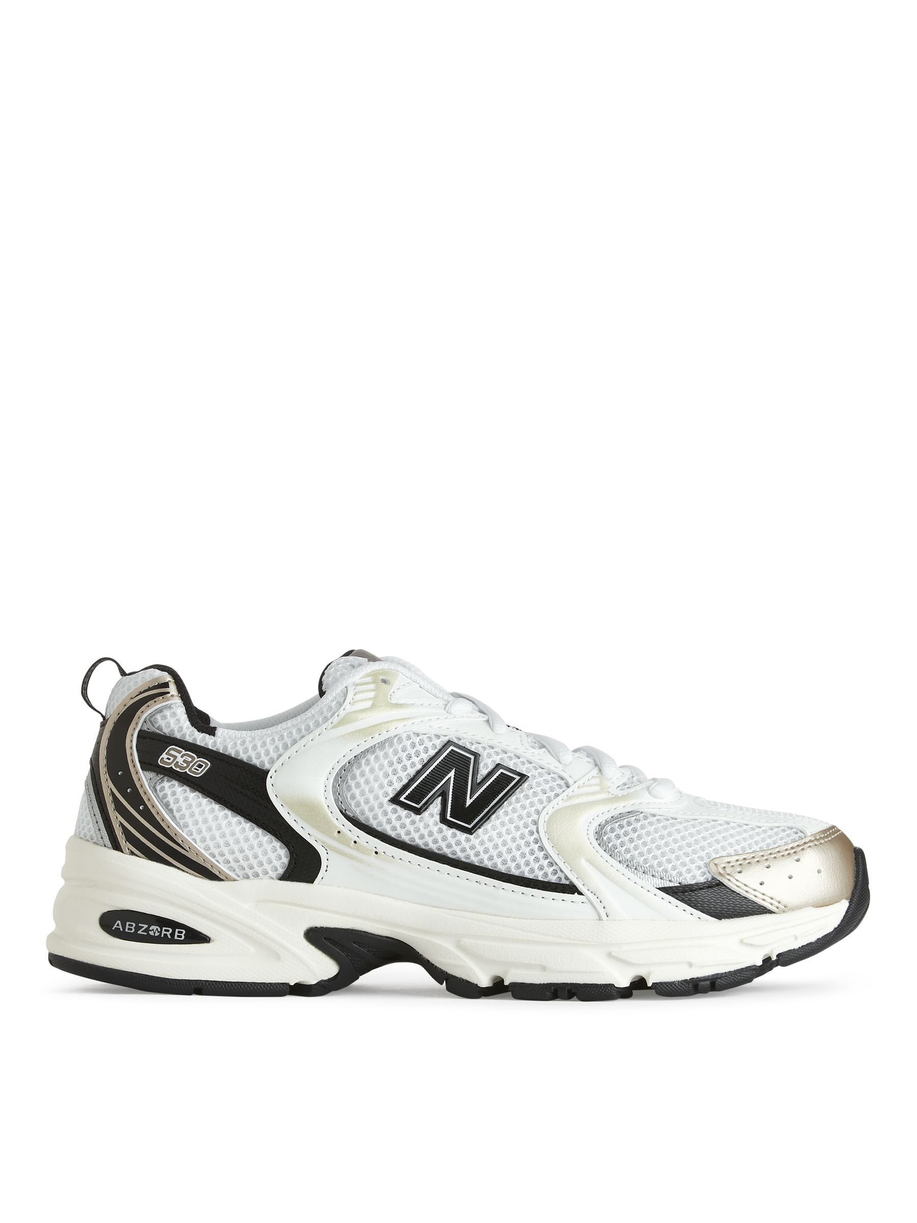 Sneakers New Balance 530 - Bianco/Nero/Oro - Women - StillMedia/DescriptiveStillLife - 6