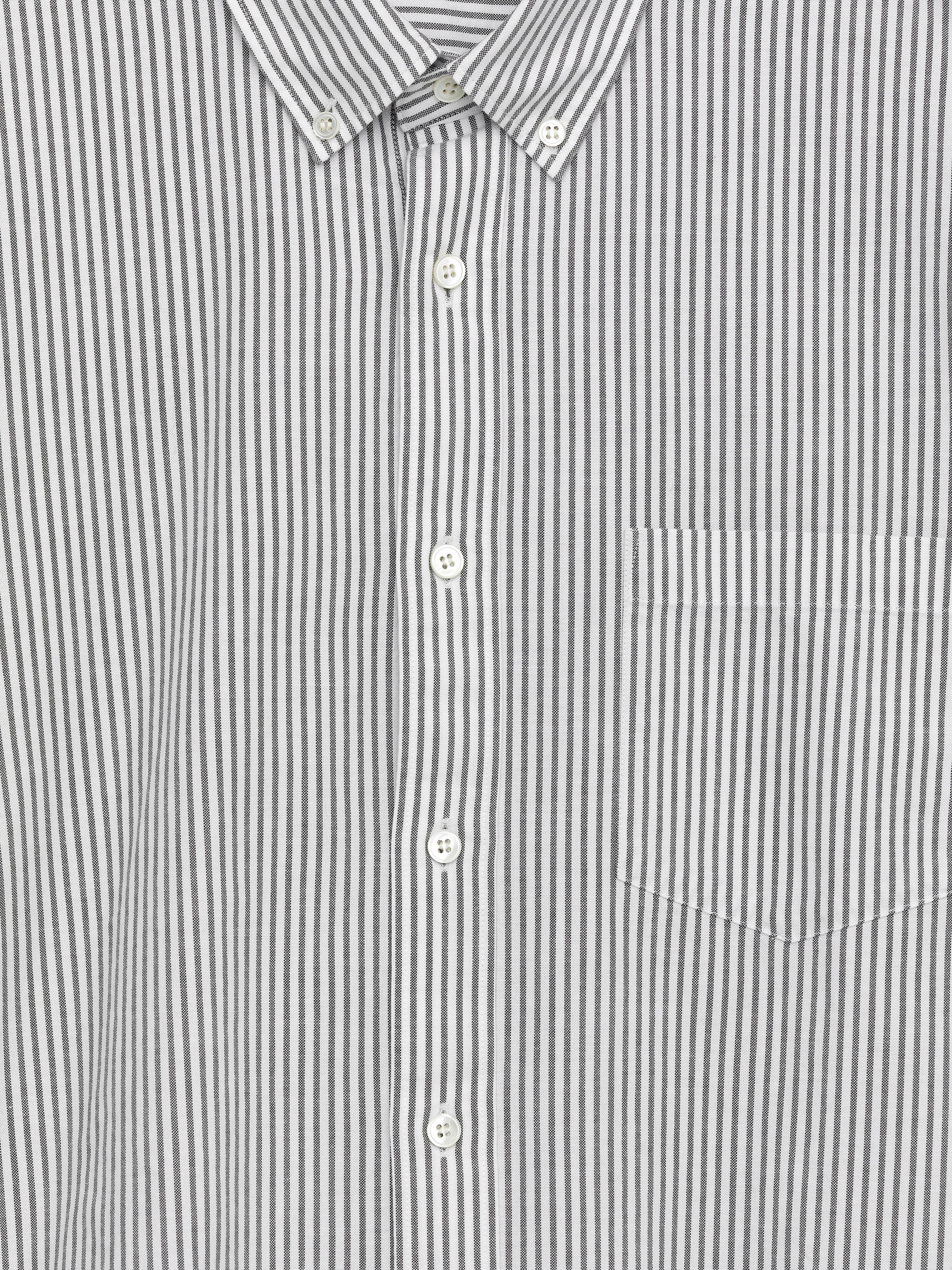 Oxford Shirt - Grey/White - Regular fit - Men - StillMedia/DescriptiveDetail - 2