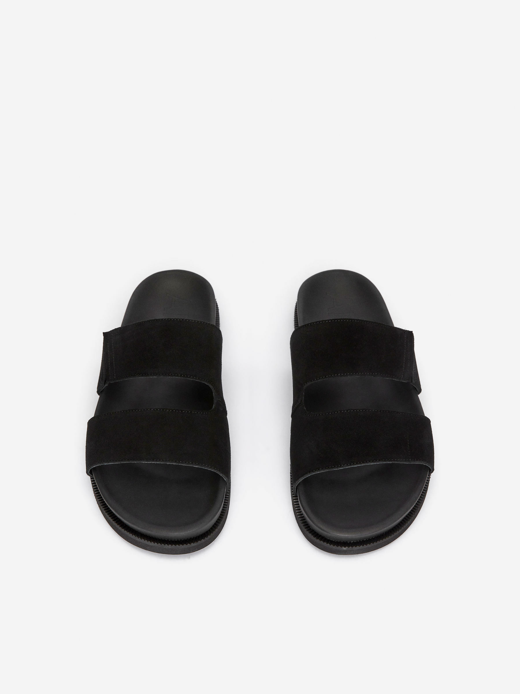 Suede Sandals - Black - Men - StillMedia/DescriptiveStillLife - 5