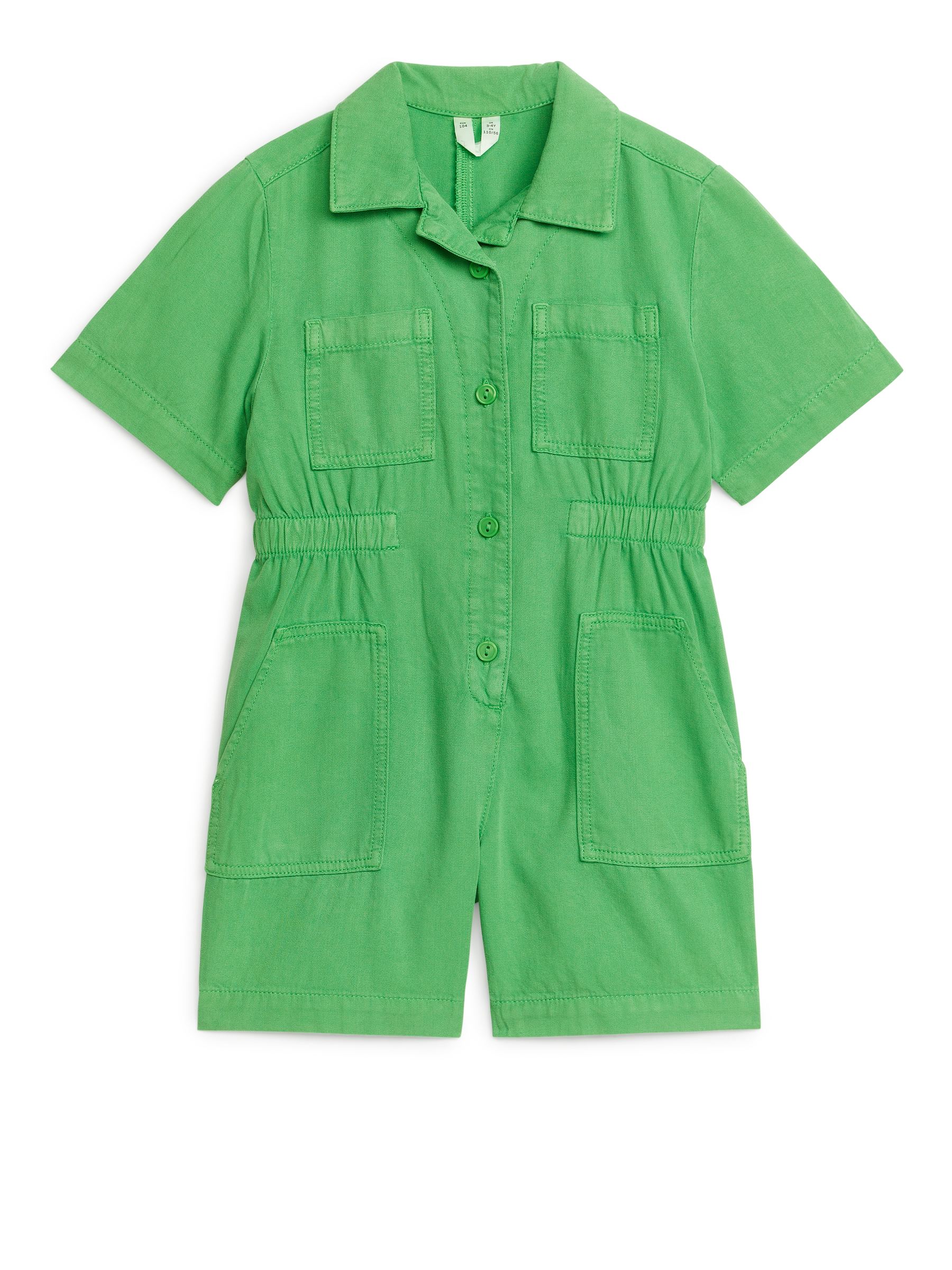 Jumpsuit aus Lyocell - Leuchtendes Grün - Oversize - Kinder - StillMedia/DescriptiveStillLife - 3