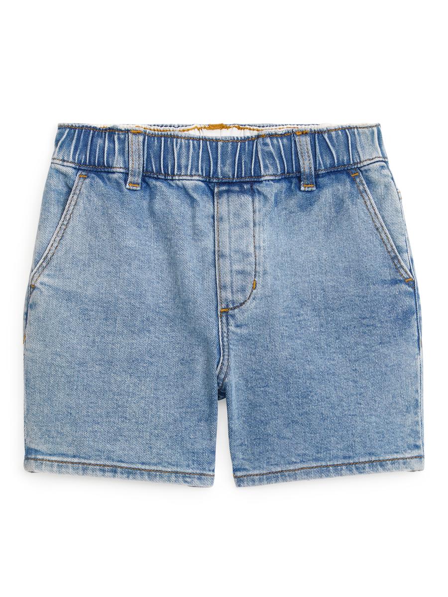 Denim-Shorts mit Stretch-#A3BBE0-3968