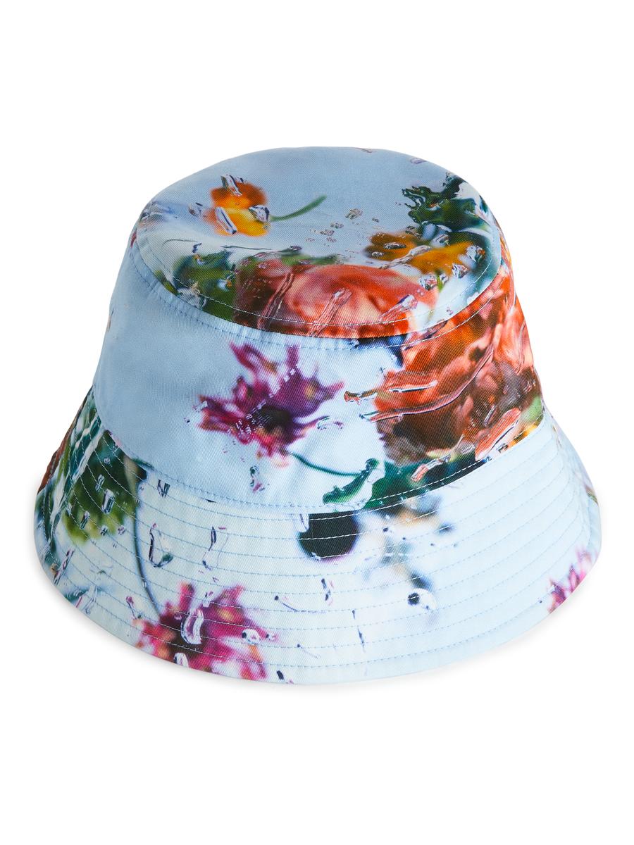 Slow Flowers Bucket Hat-#A9B7D8-2077