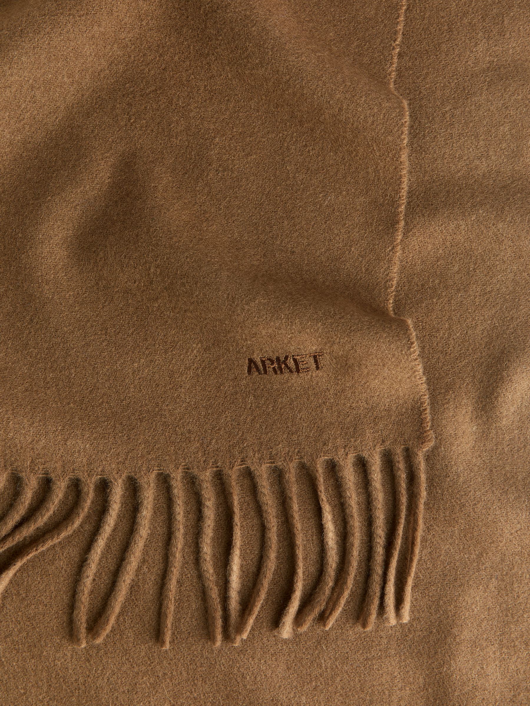 Woven Cashmere Scarf - Dark Camel - Men - StillMedia/DescriptiveDetail - 2