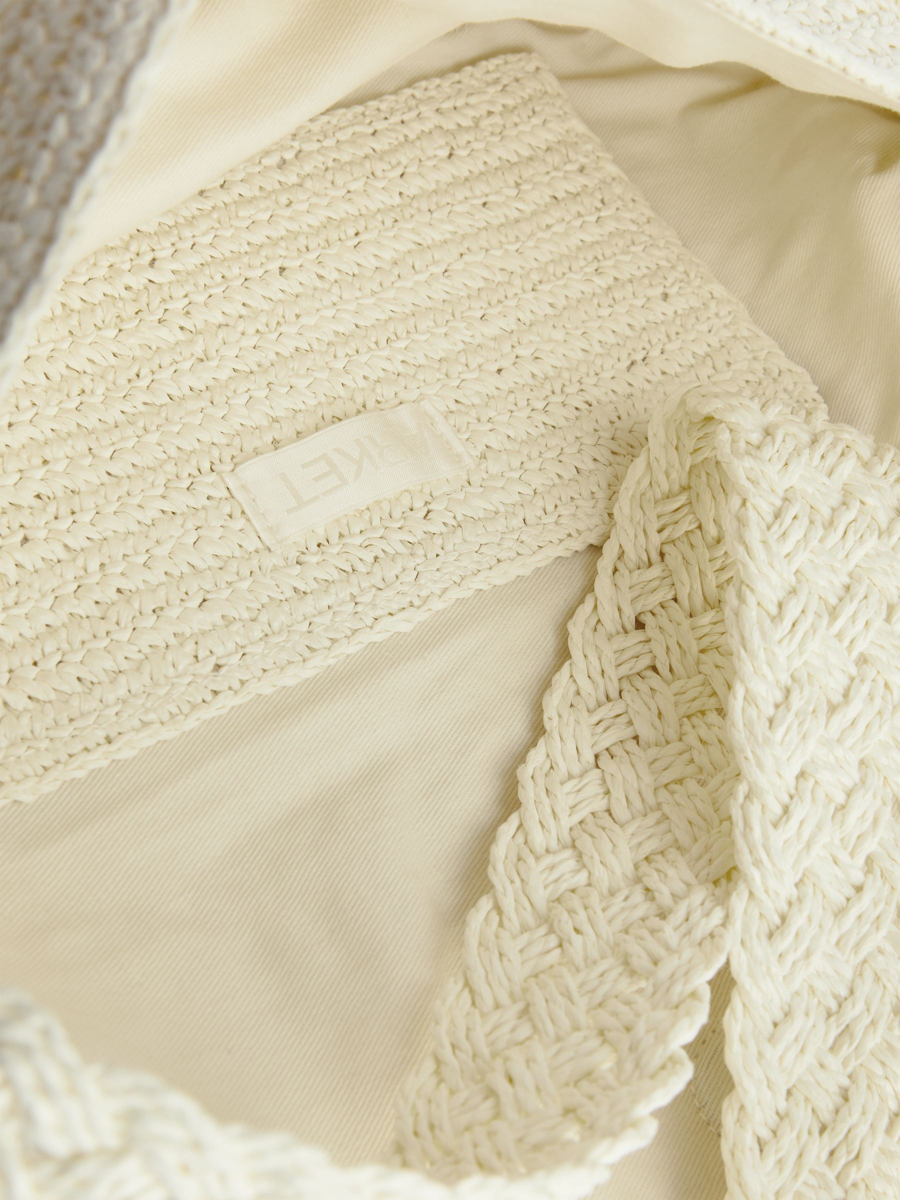 Geflochtene Umhängetasche mit Quasten - Off-White - Damen - StillMedia/DescriptiveDetail - 3